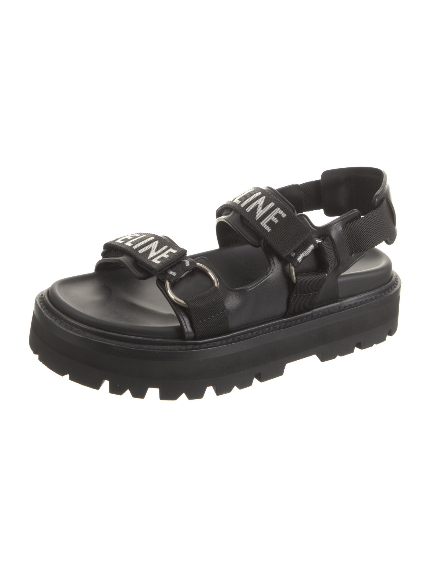 Celine Leather Gladiator Sandals