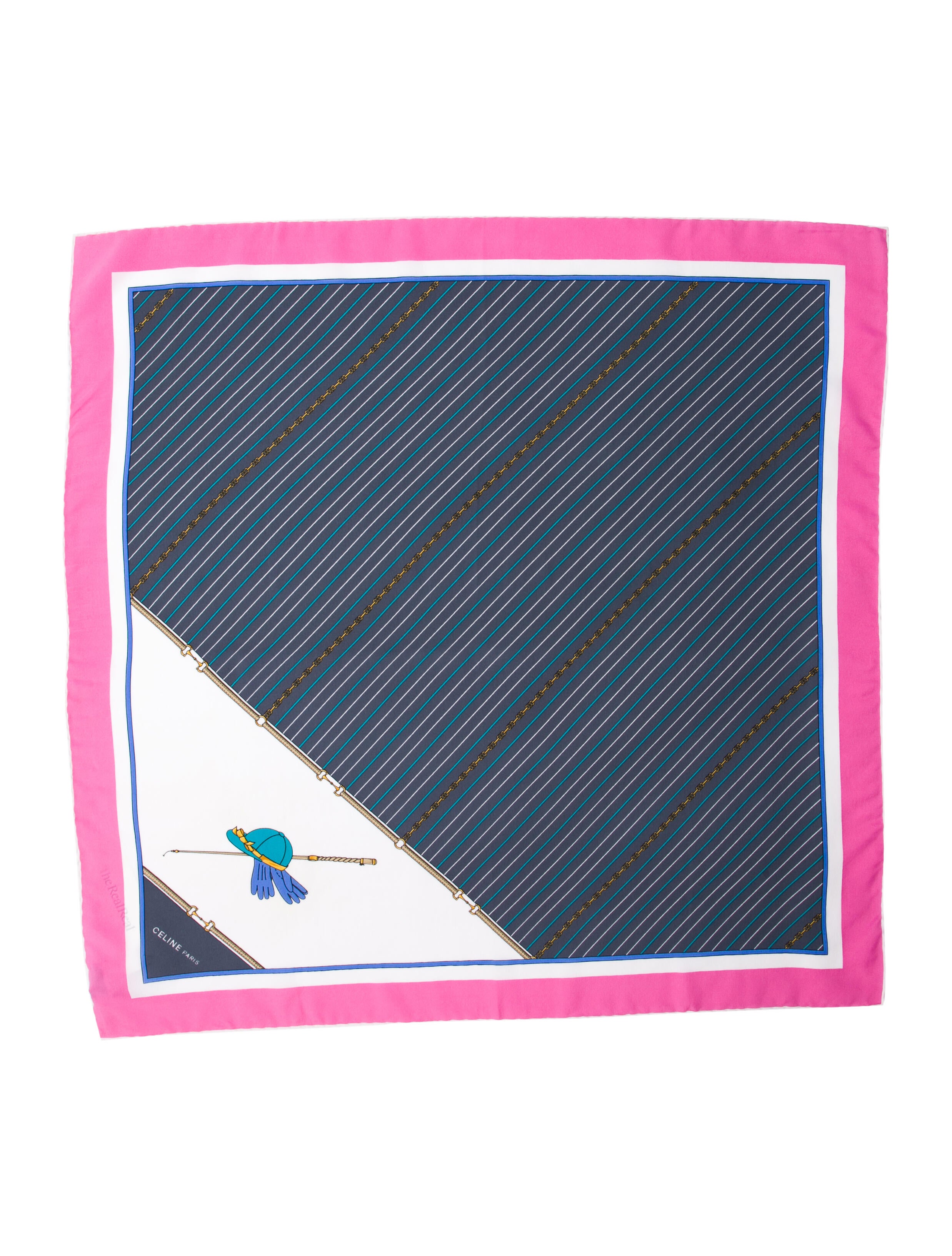 Celine Silk Printed Scarf