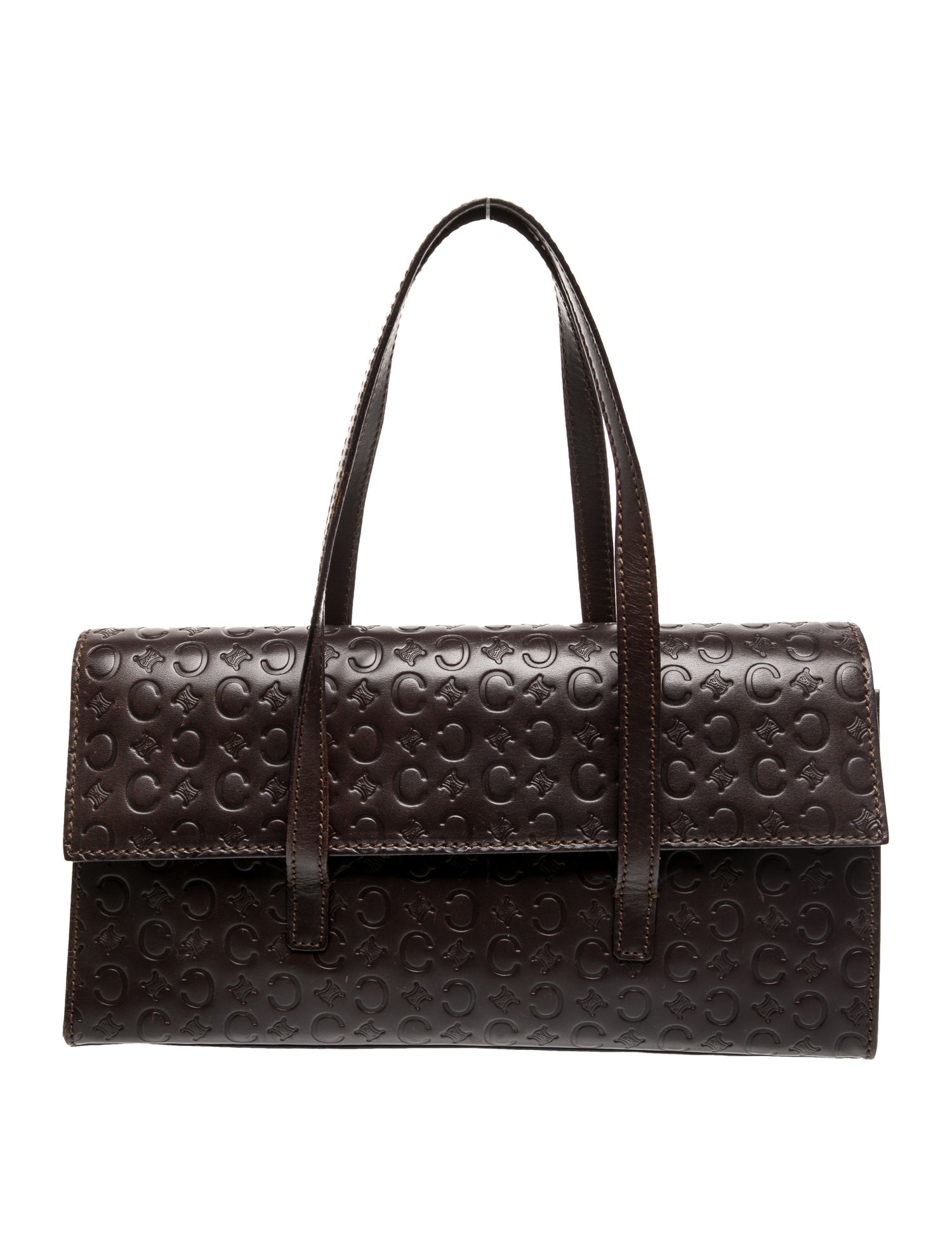 Celine Triomphe Top Handle Bag Vintage