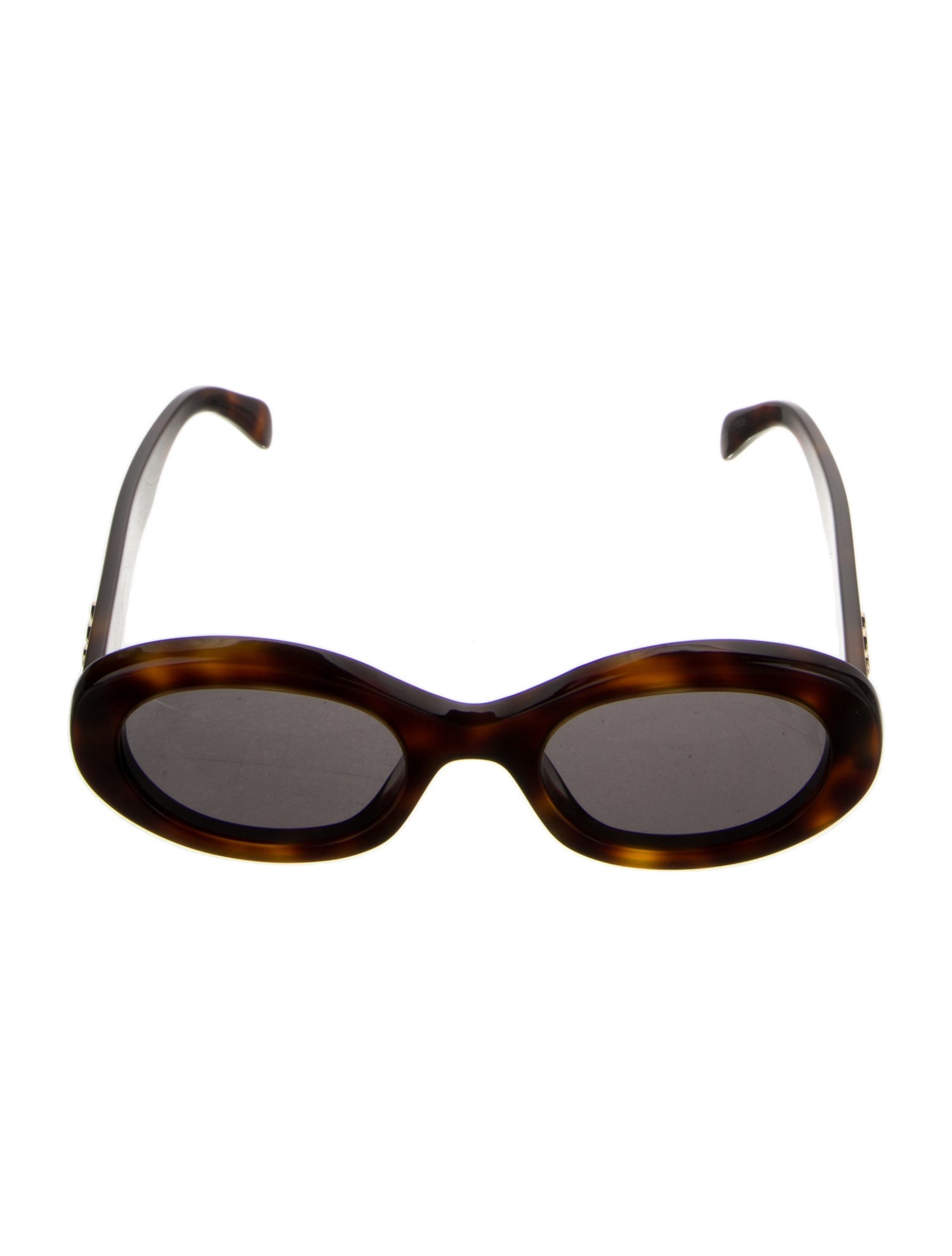 Celine Round Tinted Sunglasses