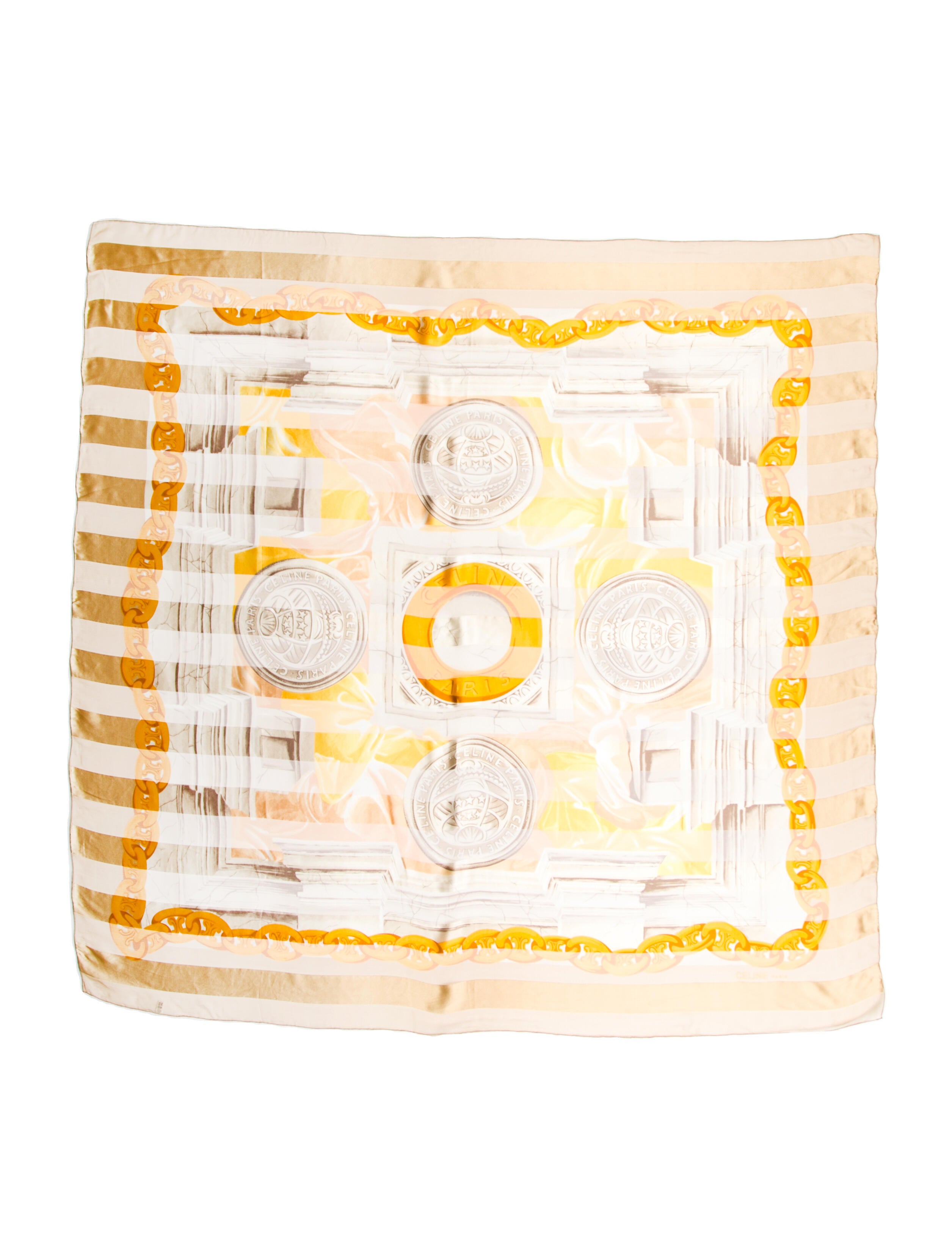 Celine Silk Printed Scarf