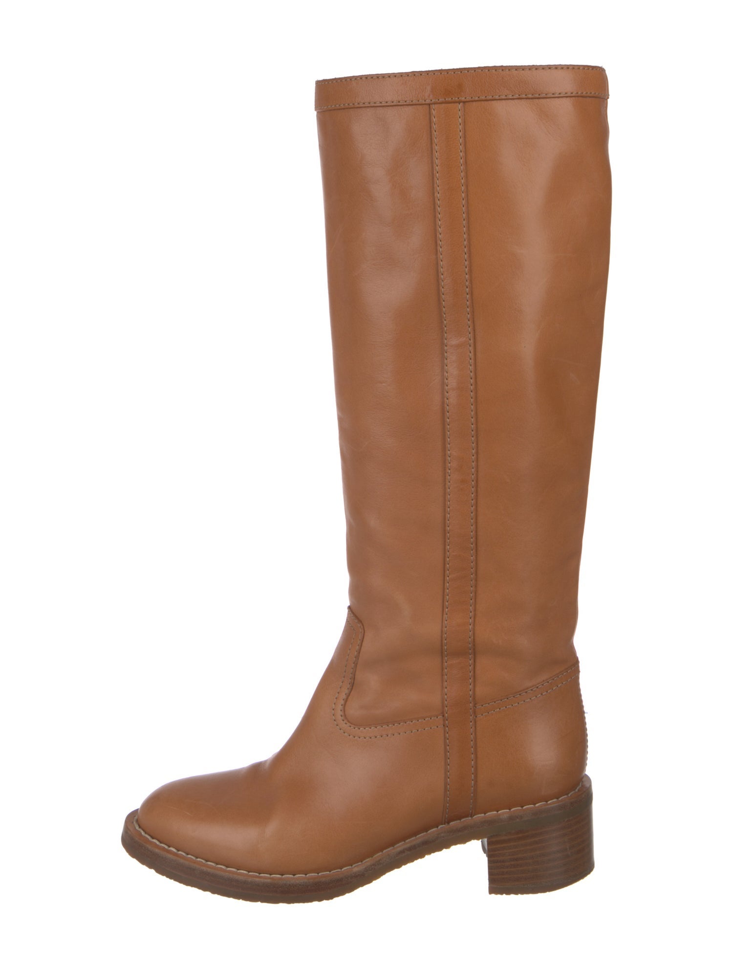 Celine Leather Riding Boots