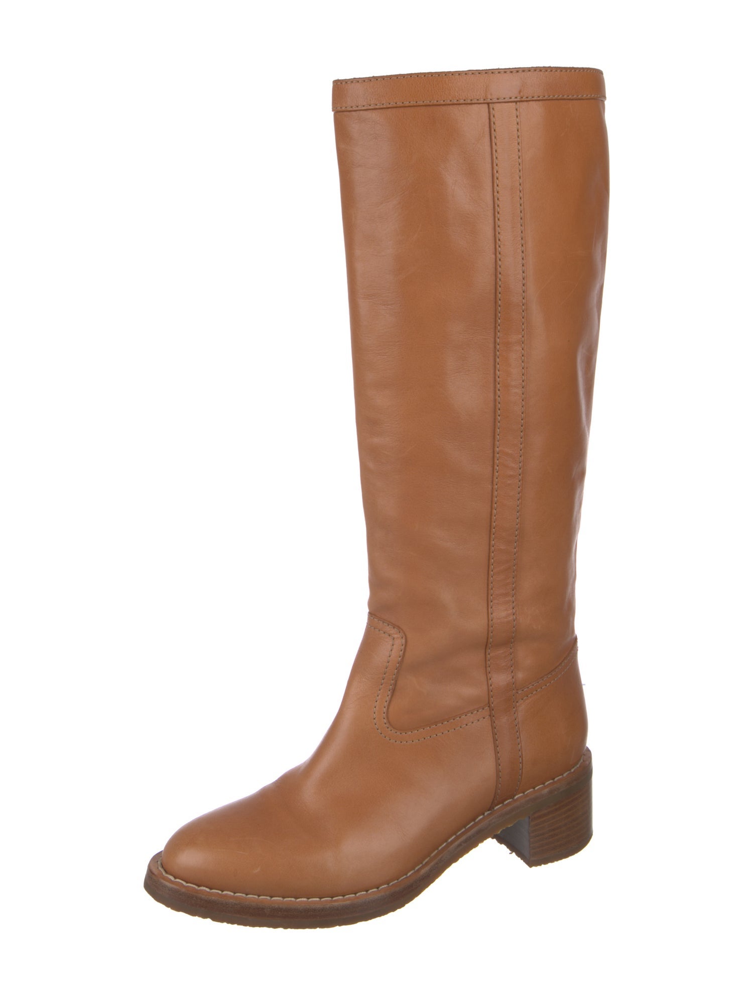 Celine Leather Riding Boots