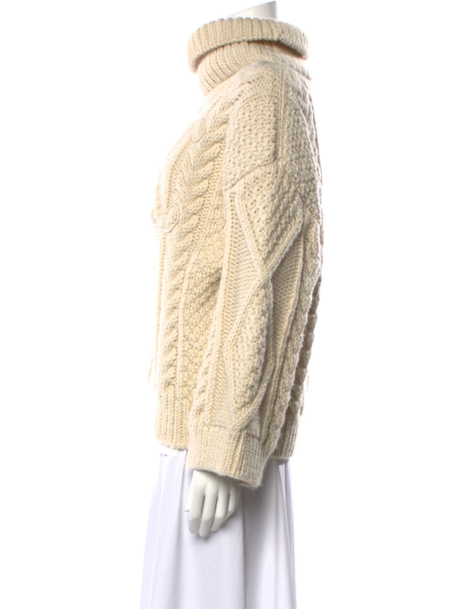 Celine Wool Striped Sweater