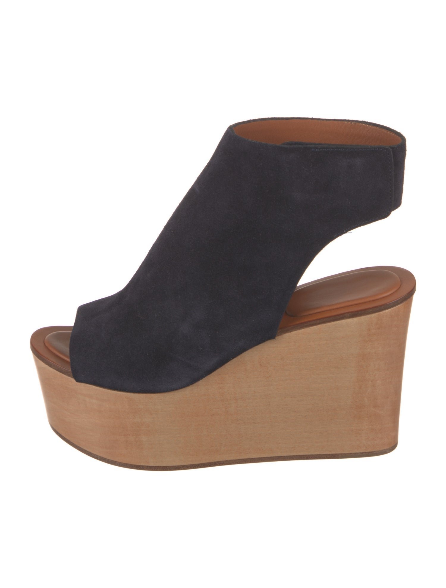 Celine Suede Slingback Sandals