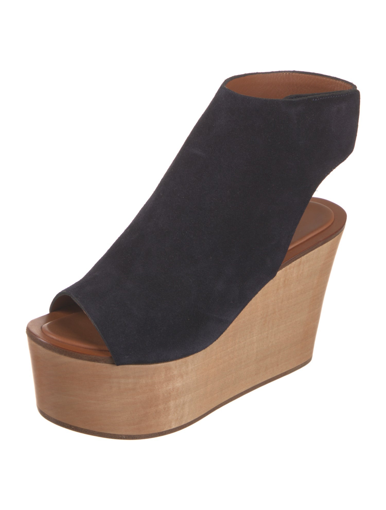 Celine Suede Slingback Sandals