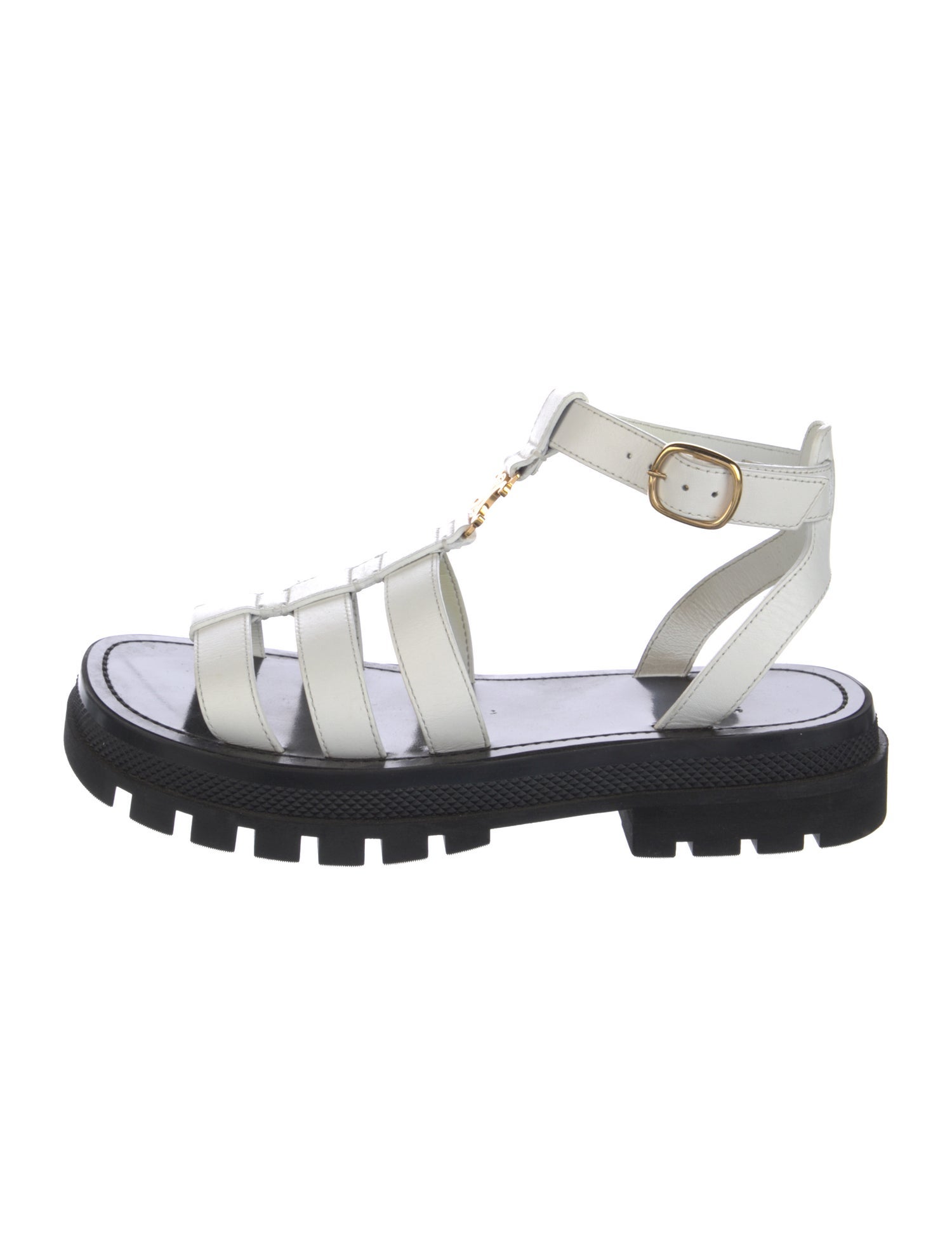 Celine Leather Gladiator Sandals