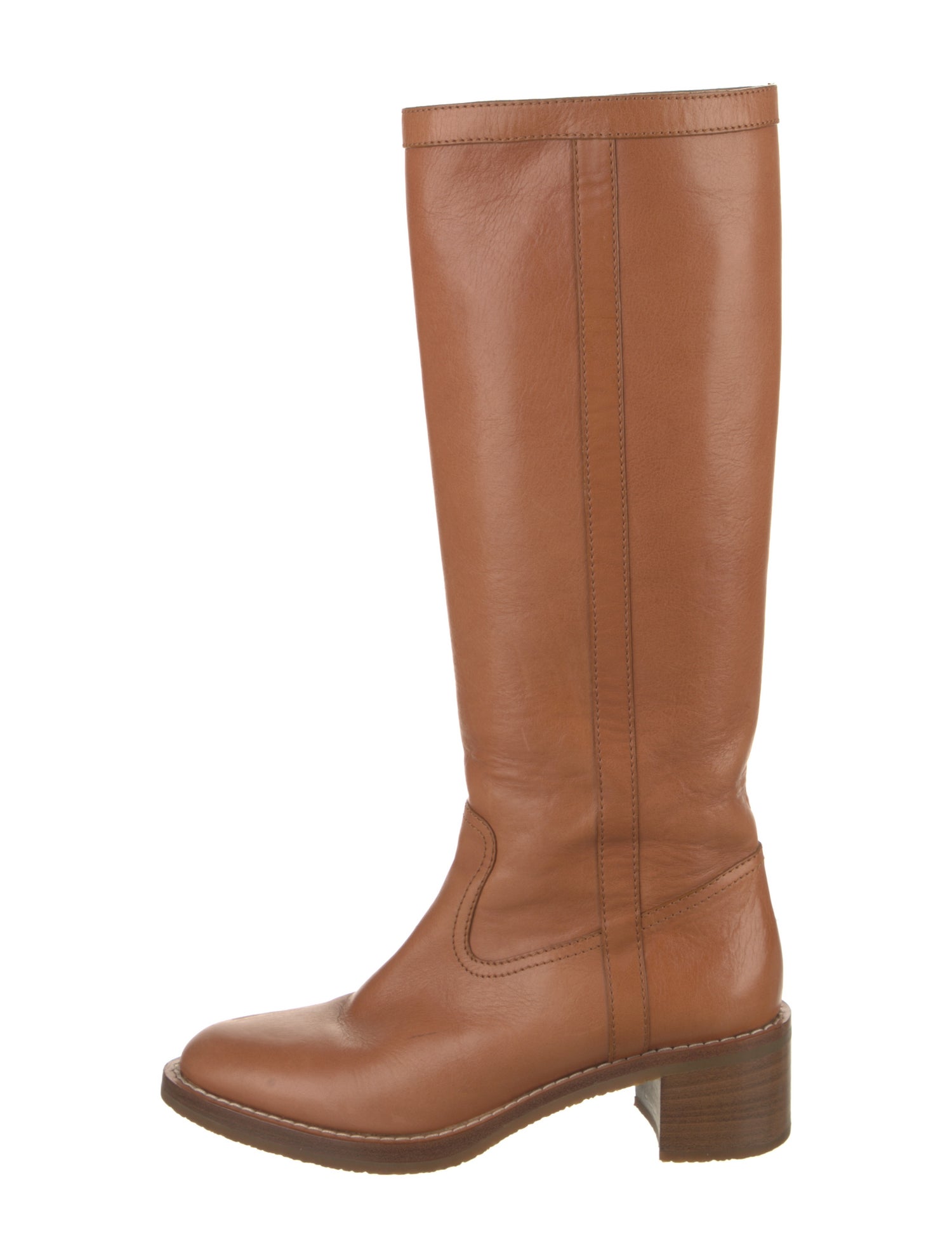 Celine Leather Riding Boots