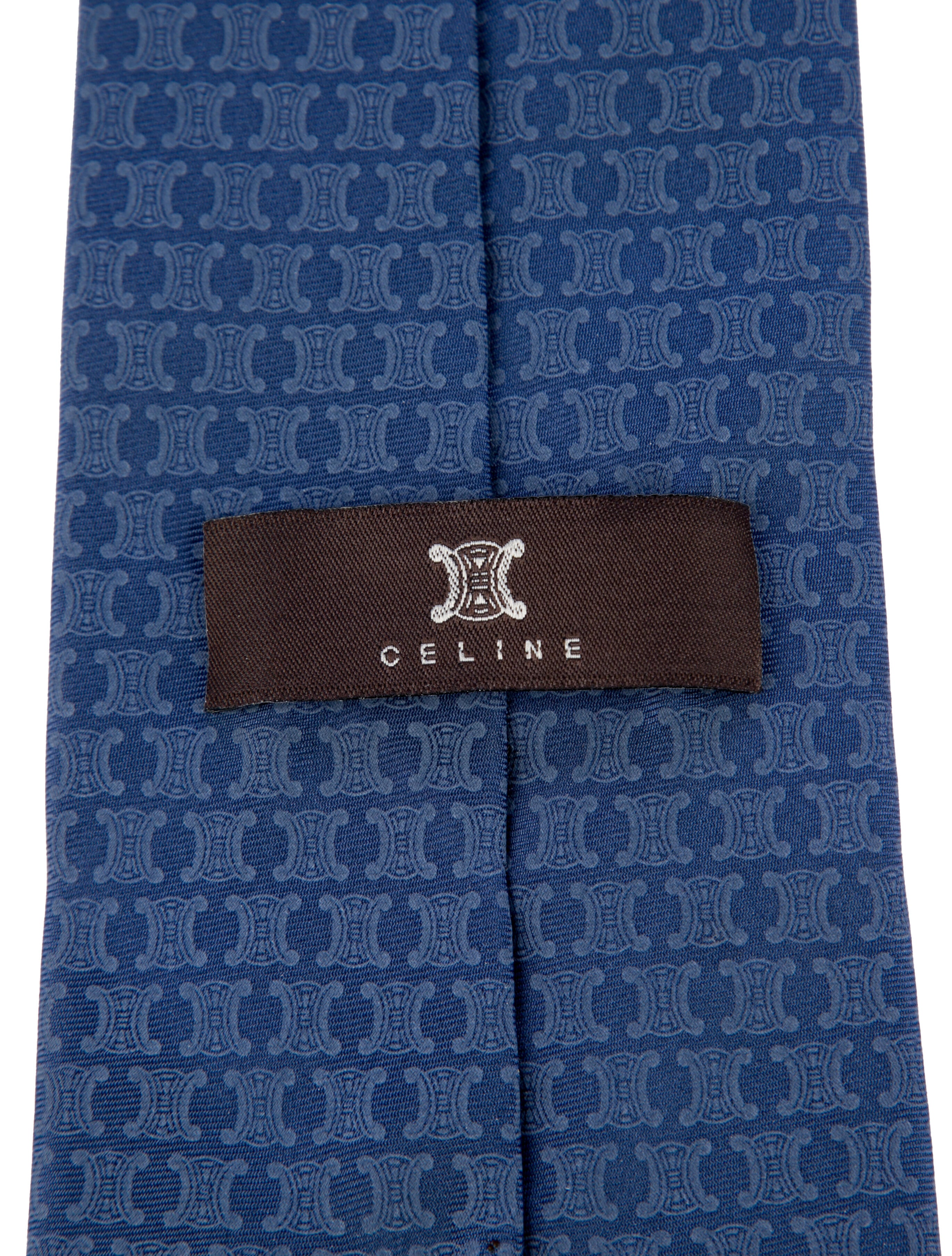 Celine pattern print tie