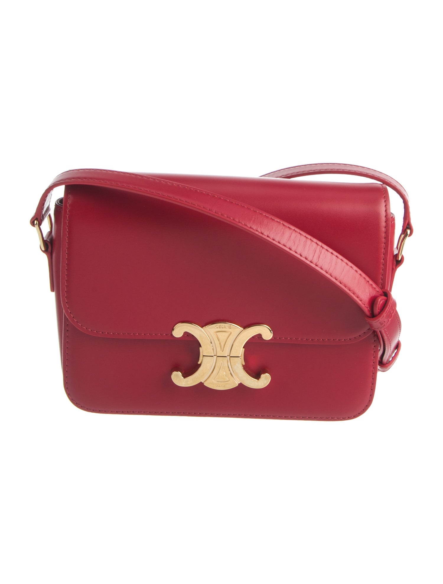 Celine Leather Triomphe Teen