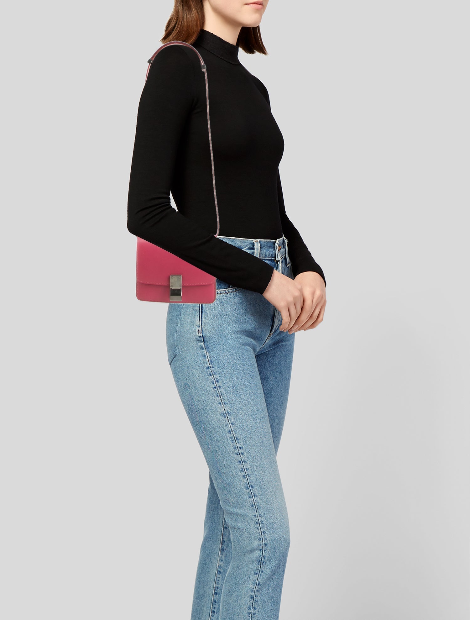 Celine Leather Classic Small