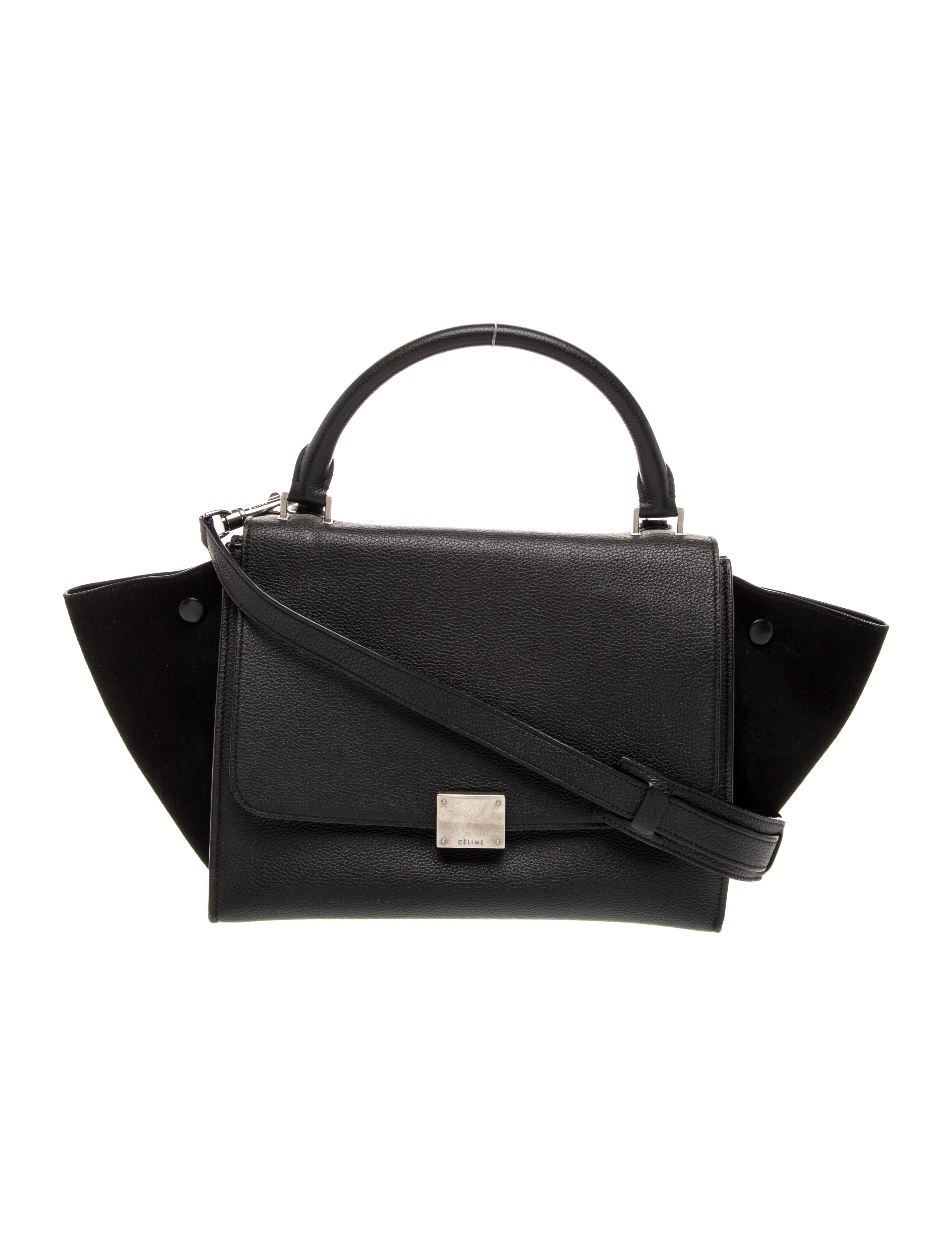 Celine Leather Trapeze Small