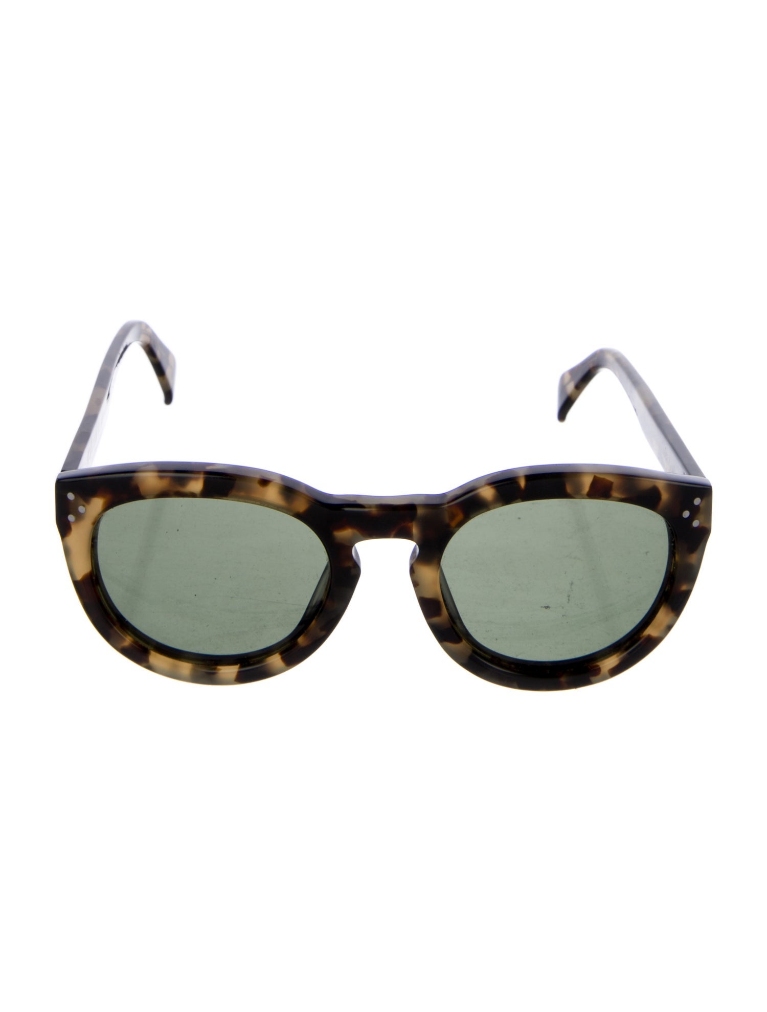 Celine Round Tinted Sunglasses