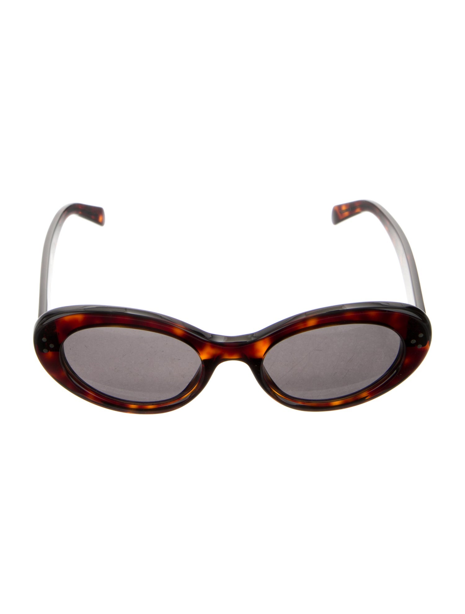 Celine Round Tinted Sunglasses