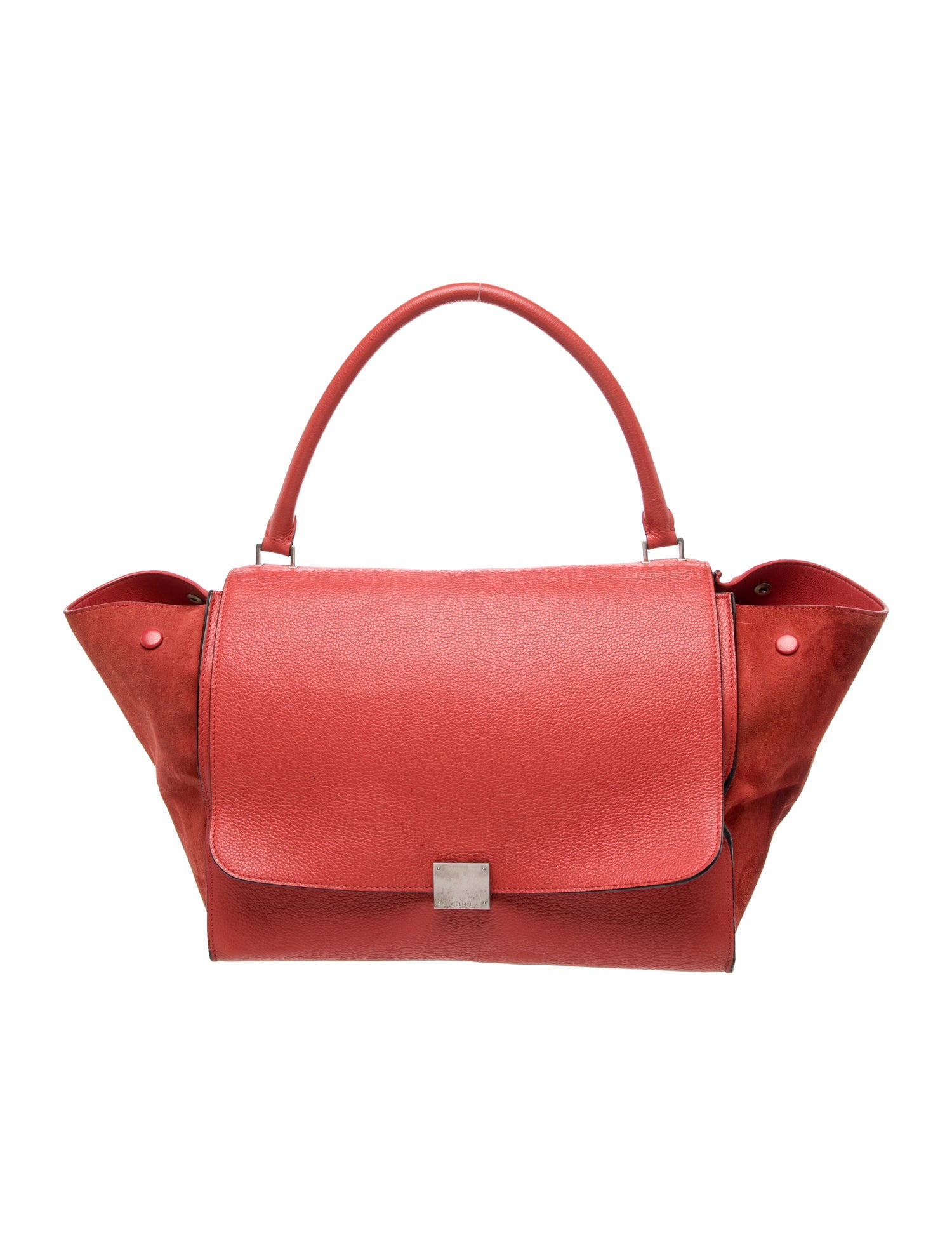 Celine Leather Trapeze Large