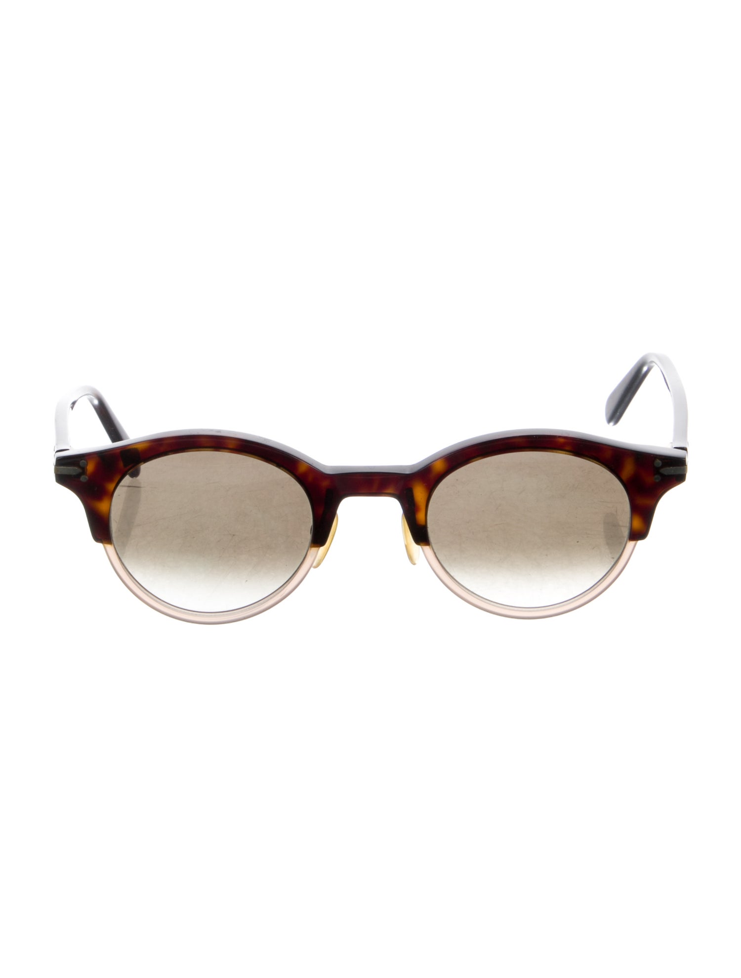 Celine Round Gradient Sunglasses