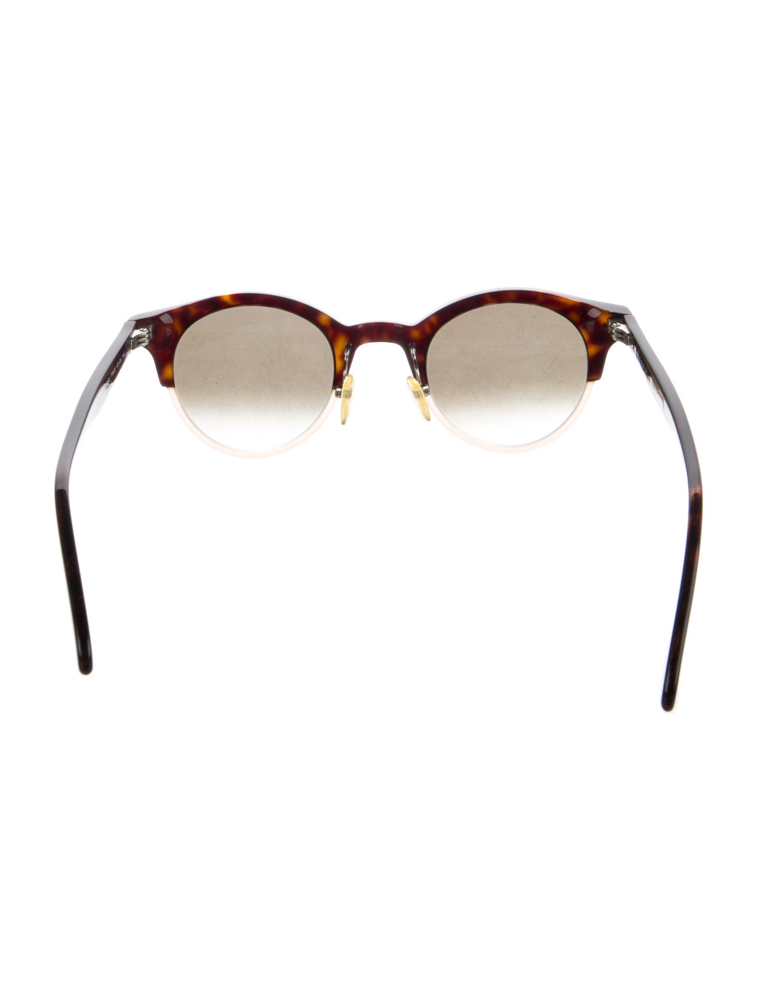 Celine Round Gradient Sunglasses