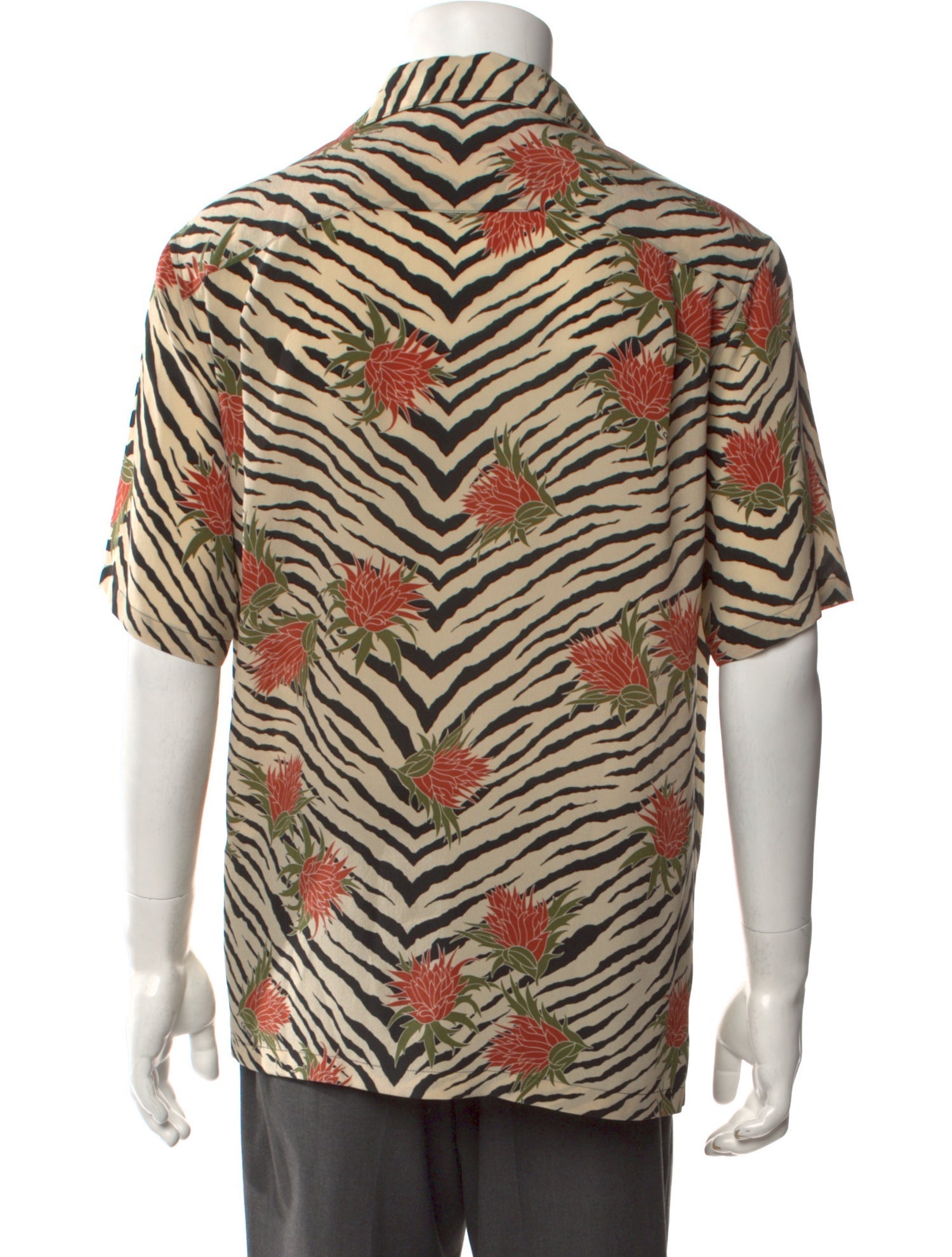 Celine Silk Animal Print Shirt w/ Tags