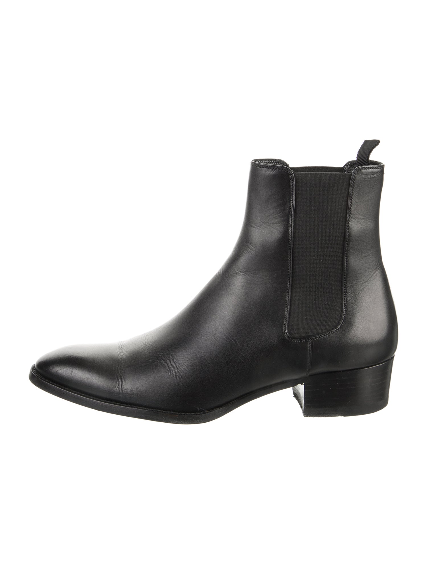 Celine Leather Chelsea Boots