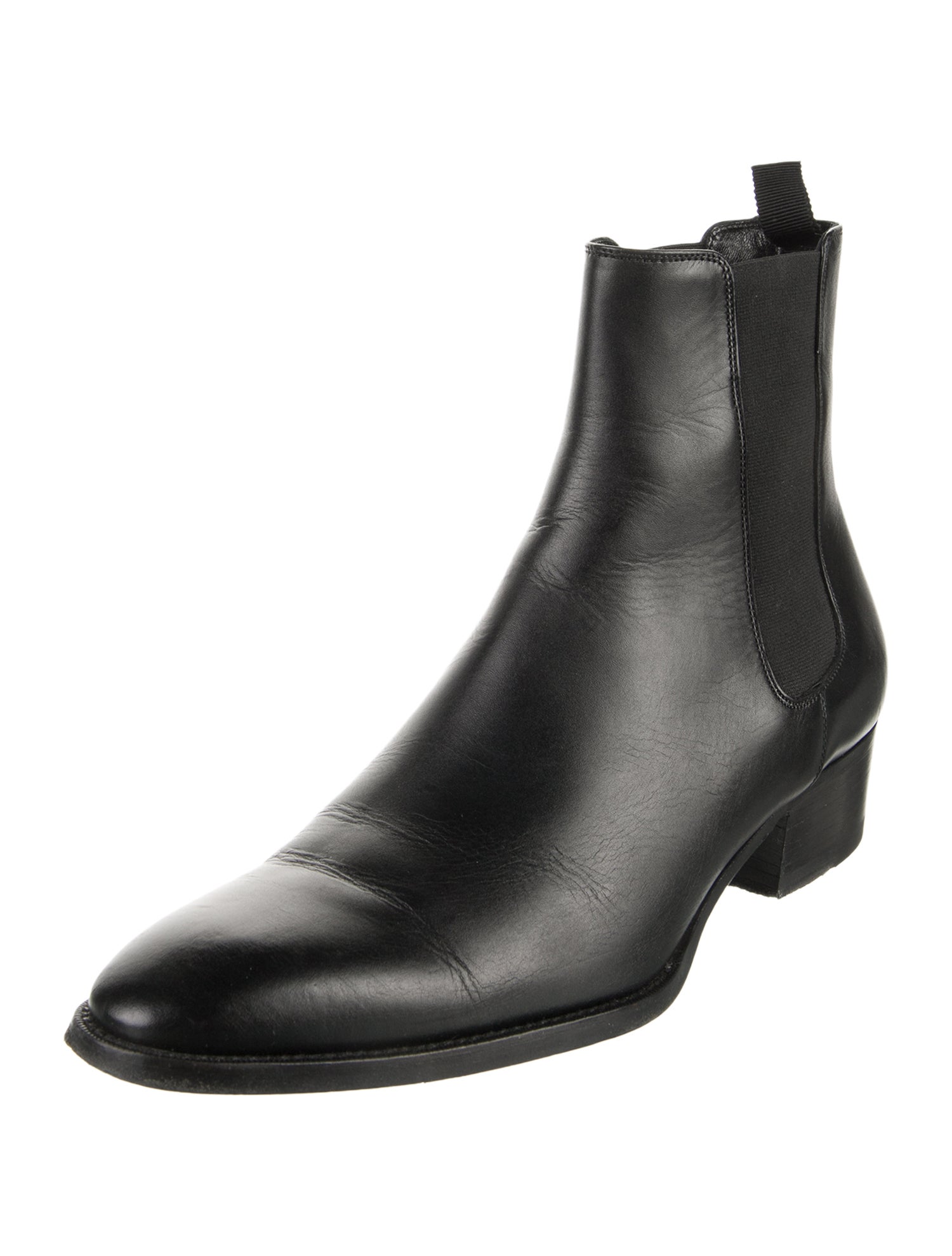 Celine Leather Chelsea Boots