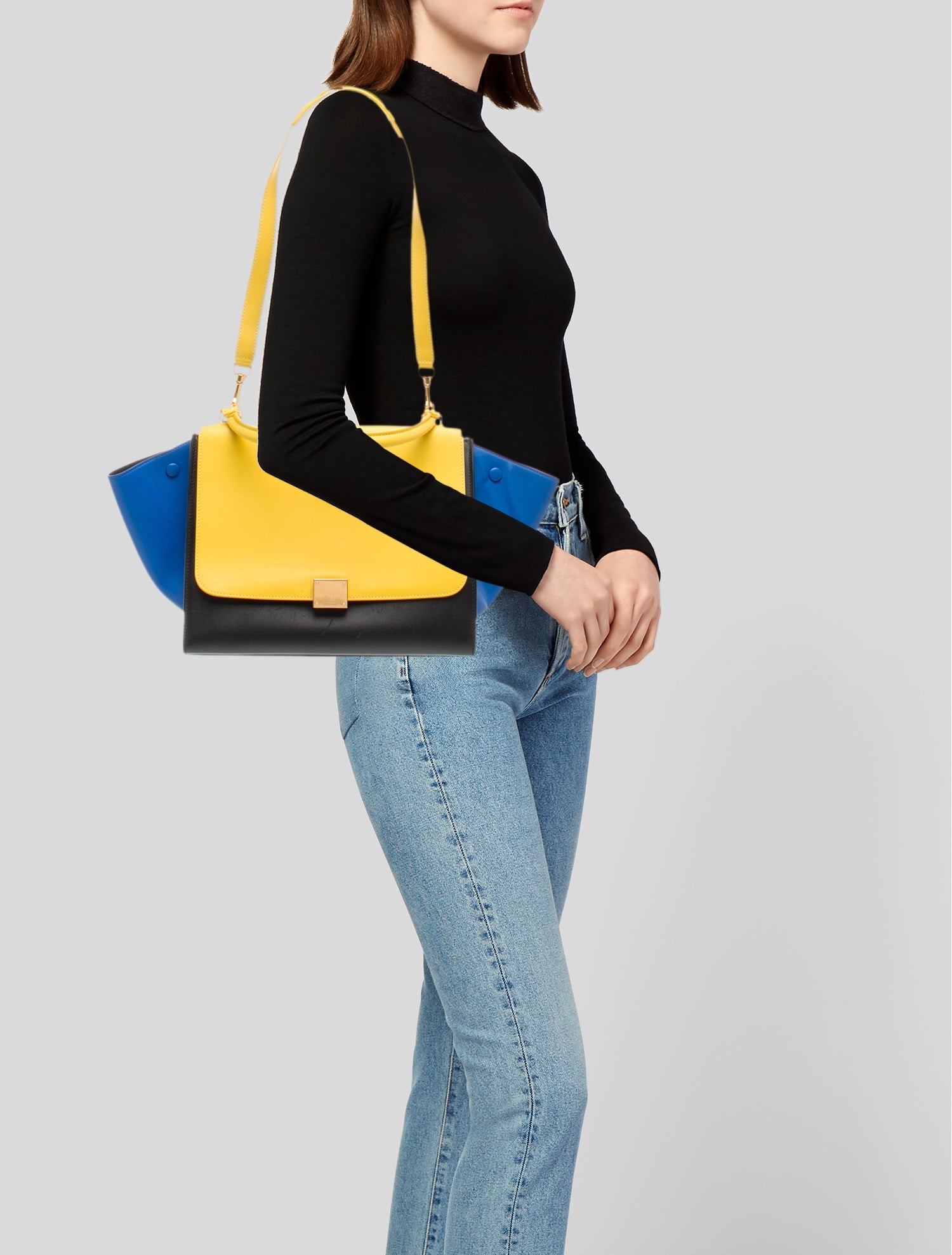 Celine Leather Trapeze Medium