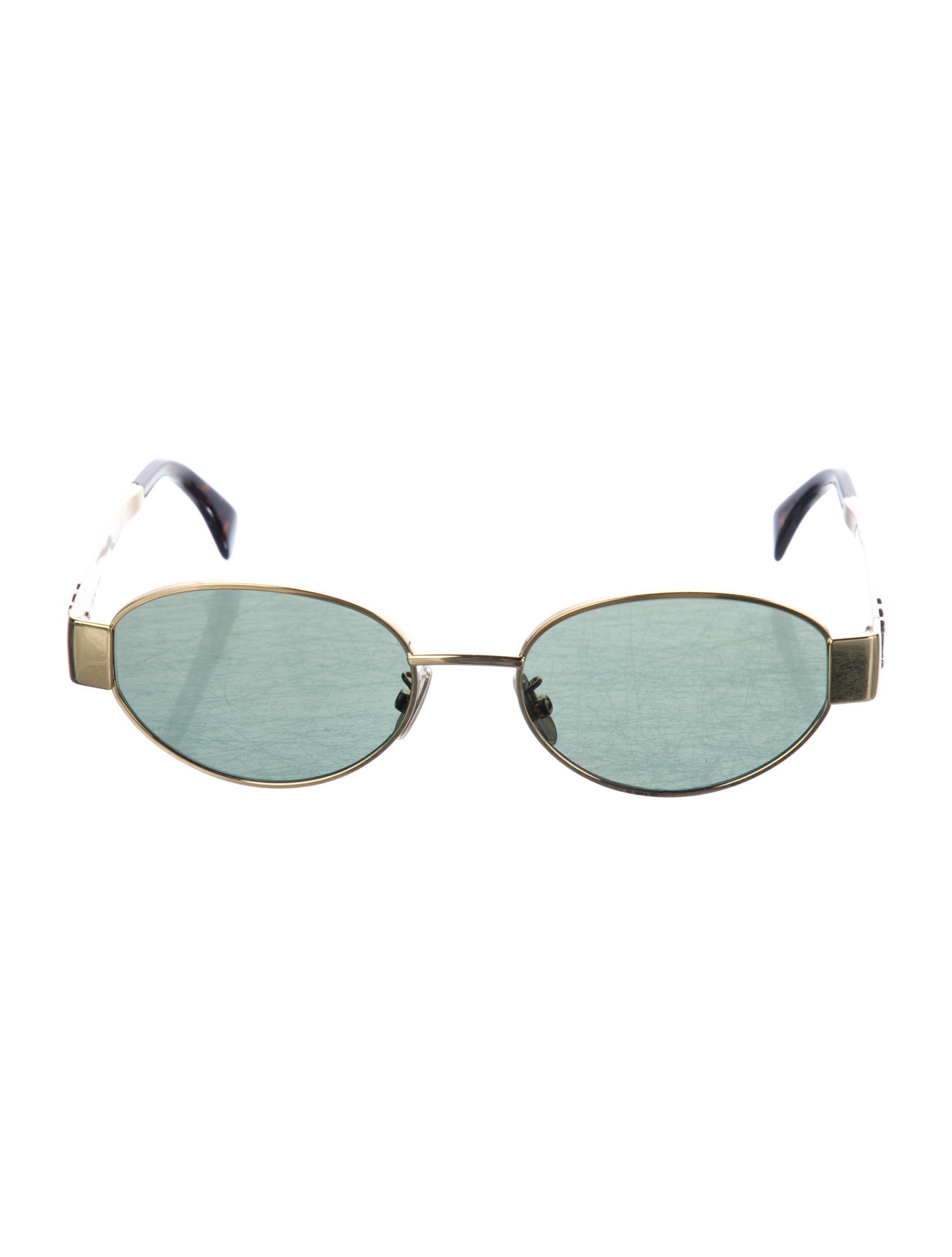 Celine Round Tinted Sunglasses