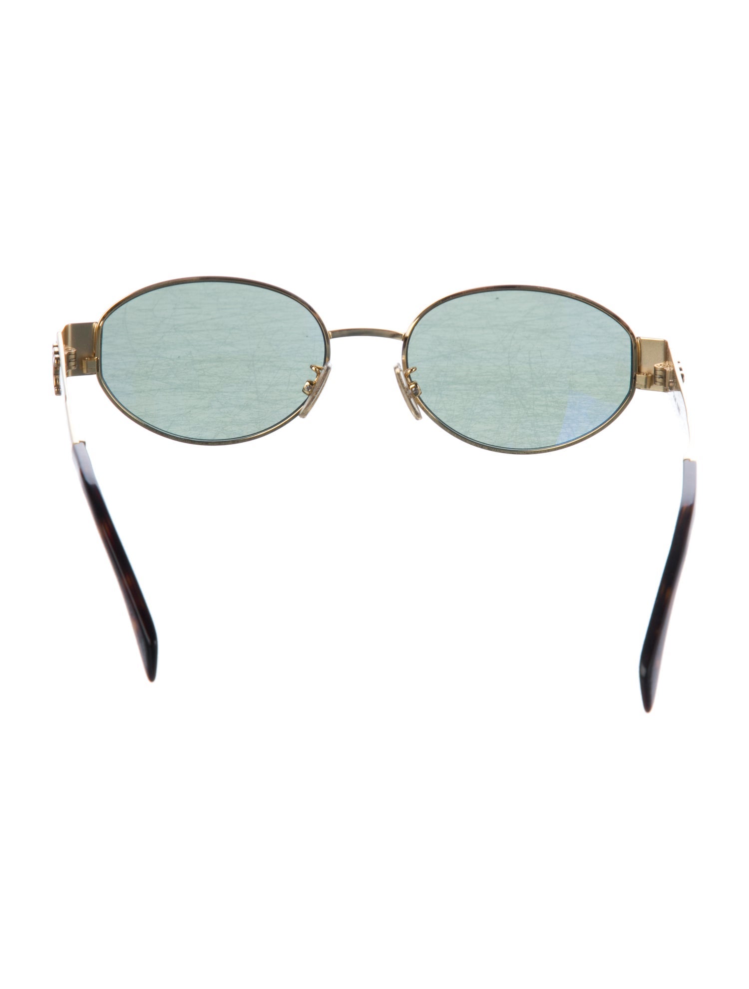 Celine Round Tinted Sunglasses