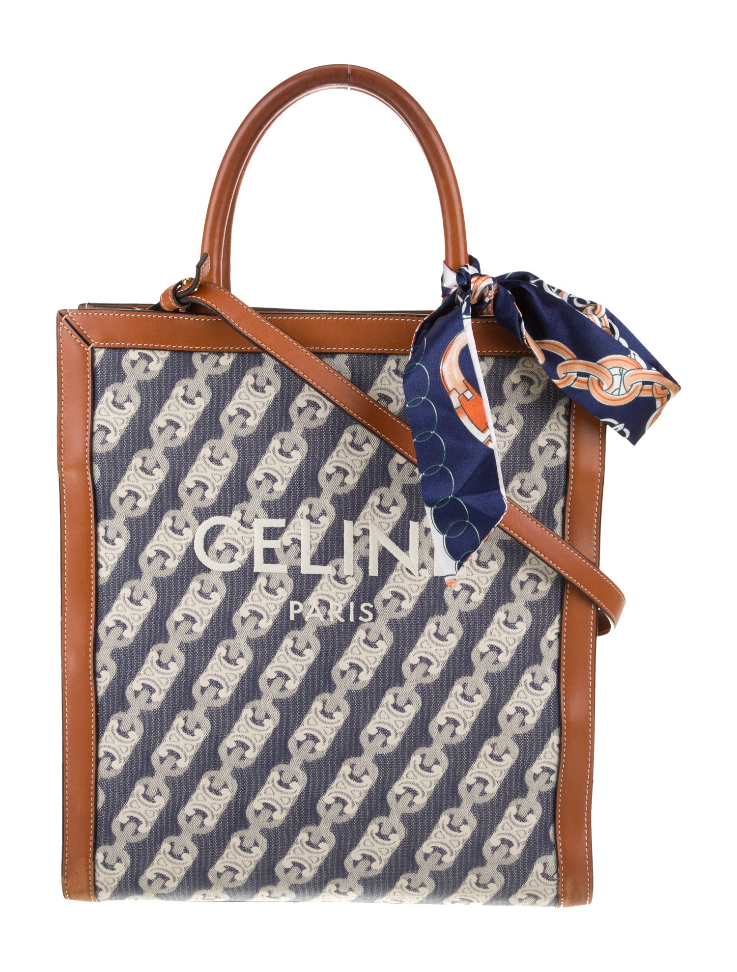 Celine Canvas Vertical Cabas