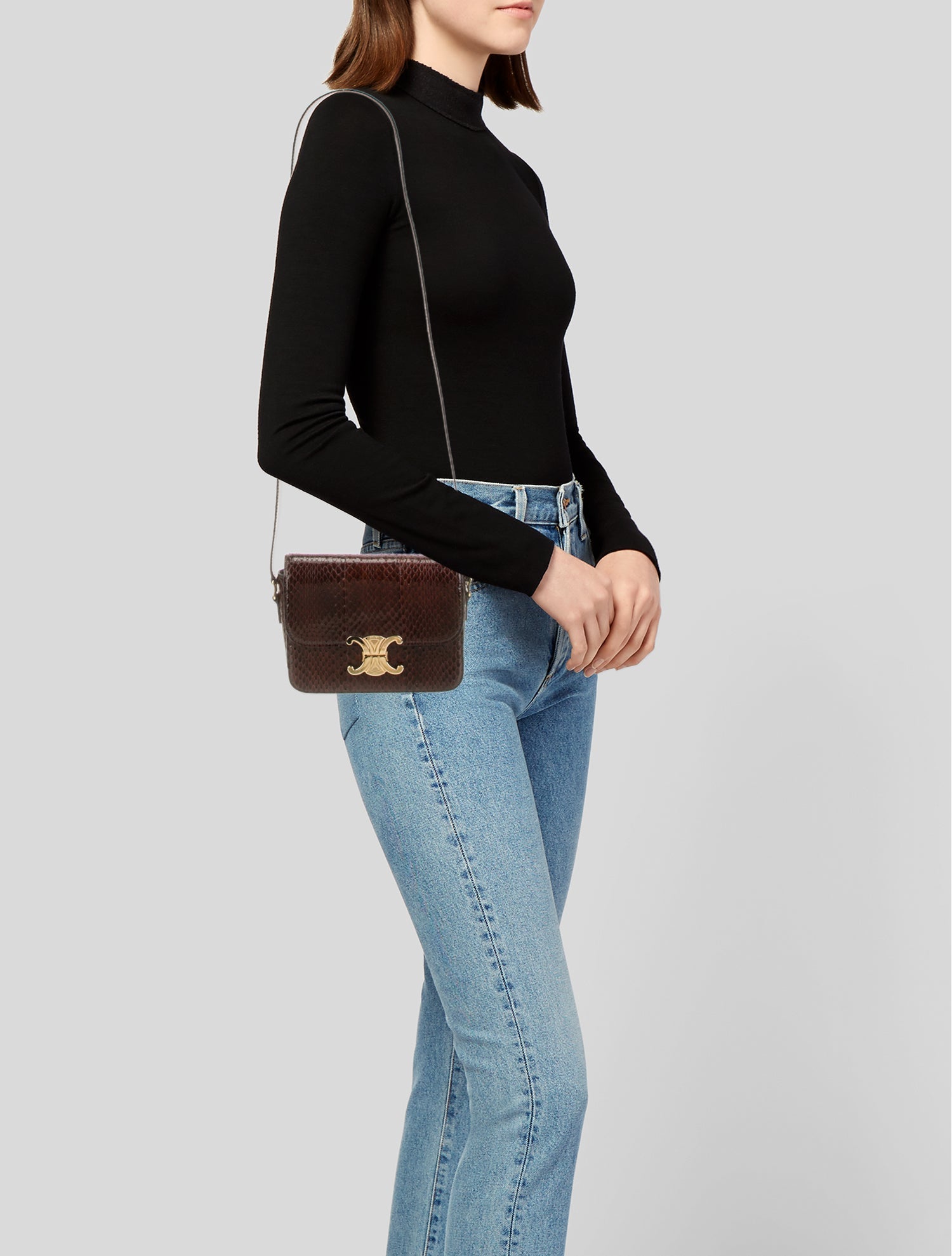 Celine Python Triomphe Teen