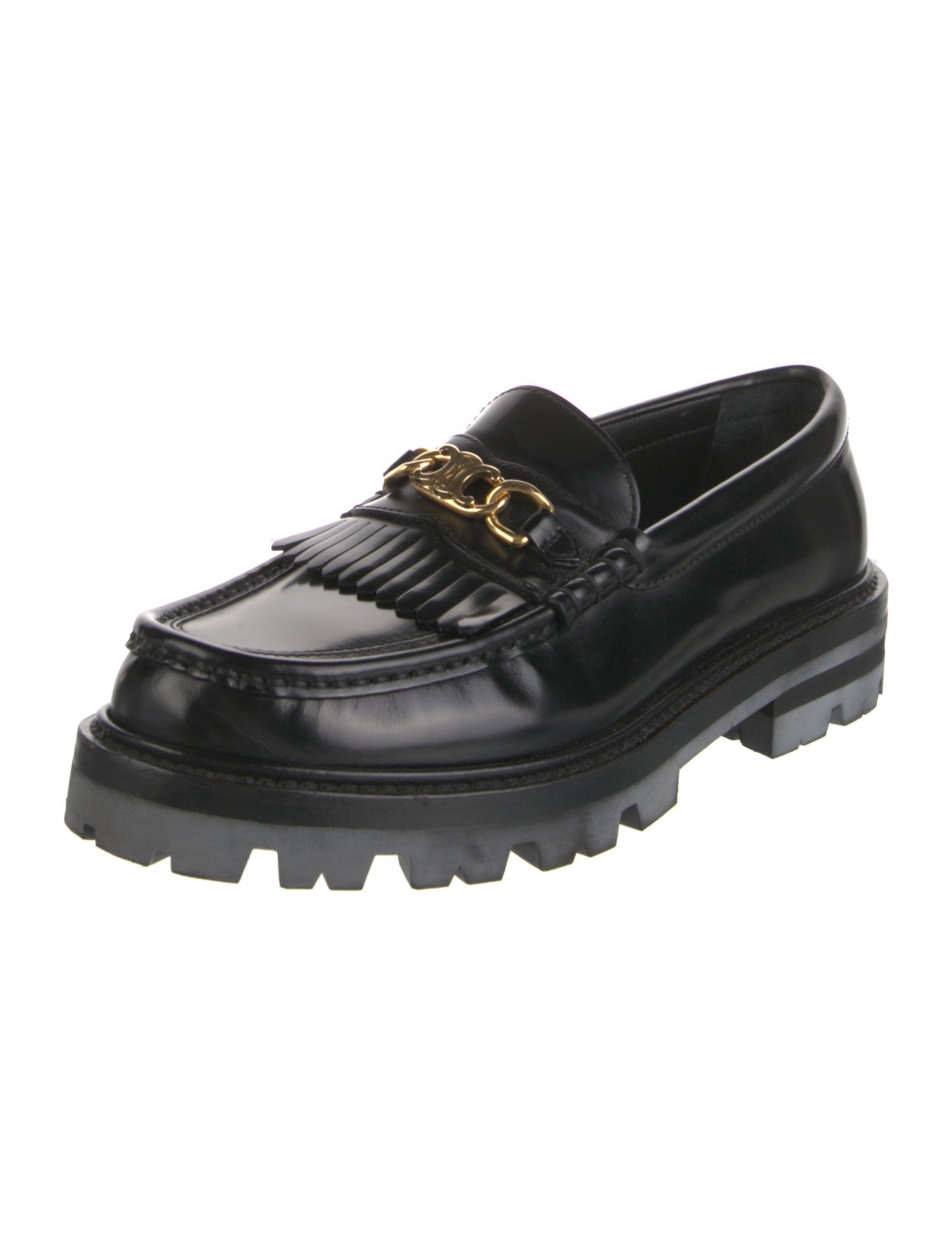 Celine Leather Loafers