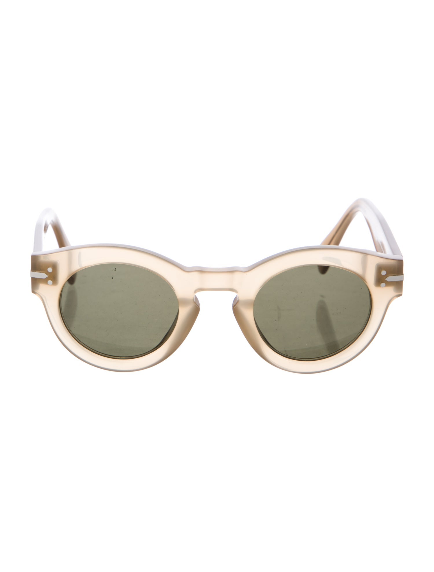 Celine Round Tinted Sunglasses