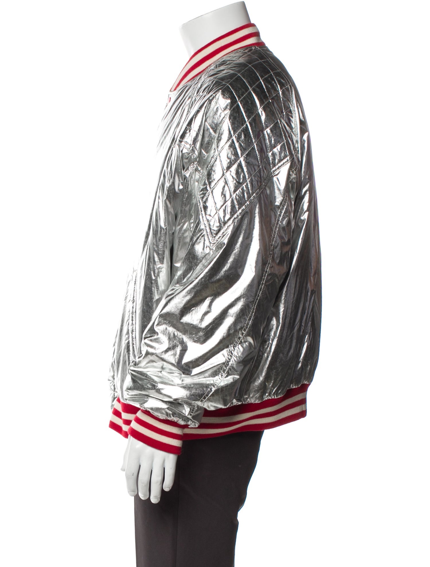 Celine Striped Bomber Jacket