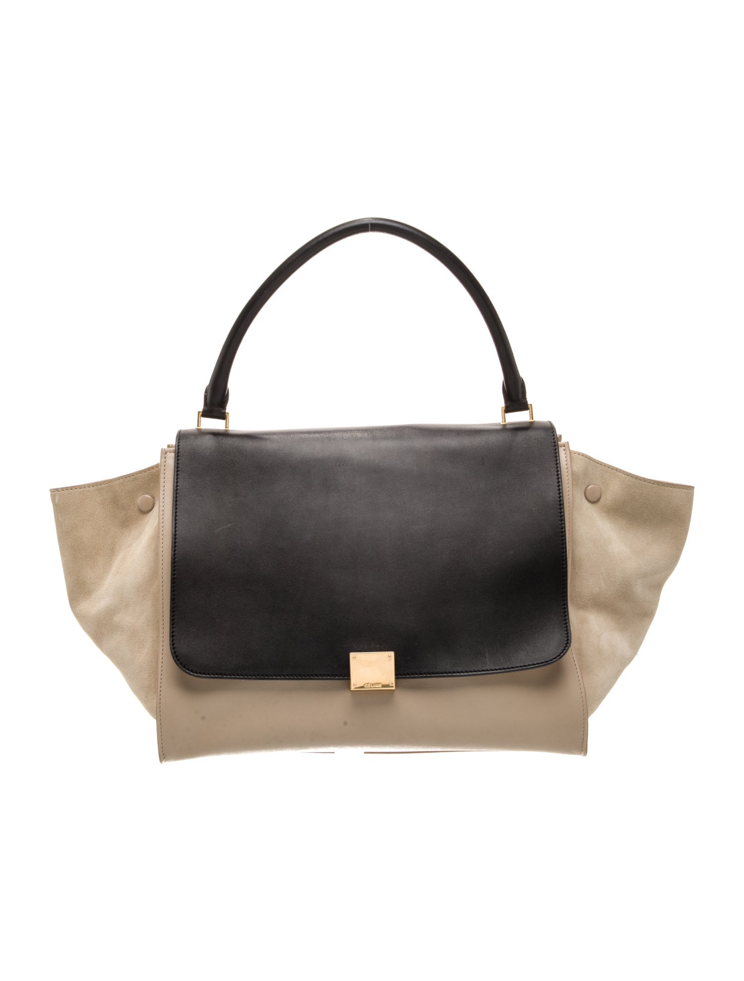 Celine Leather Trapeze Large