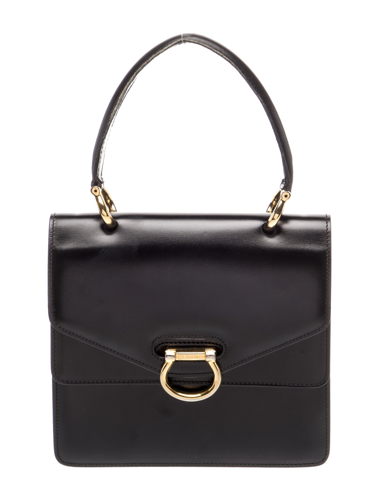 Celine Signature Top Handle Bag Vintage
