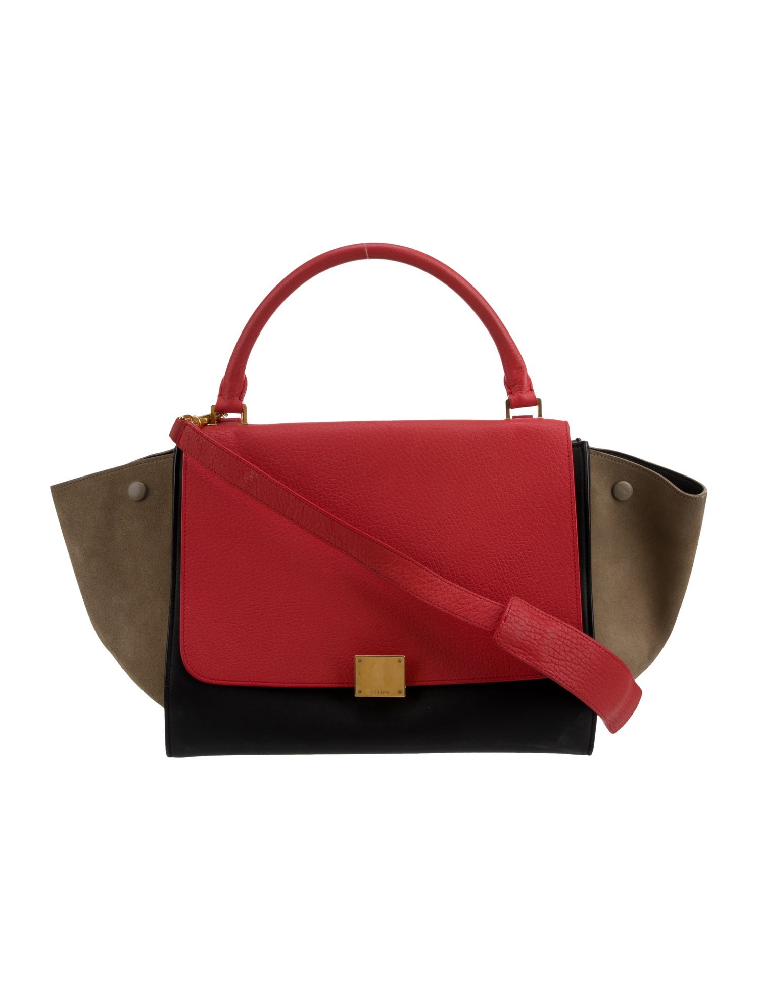 Celine Leather Trapeze Medium