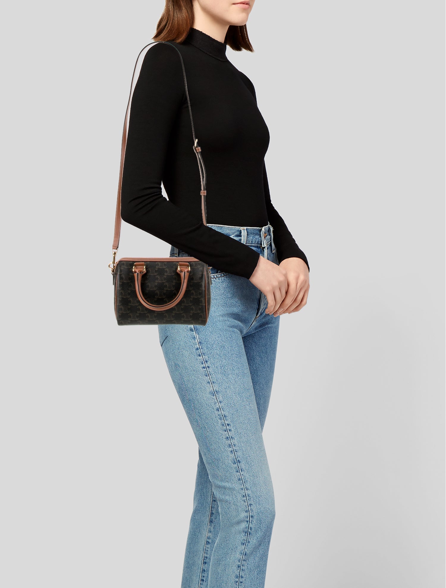 Celine Triomphe Boston Small