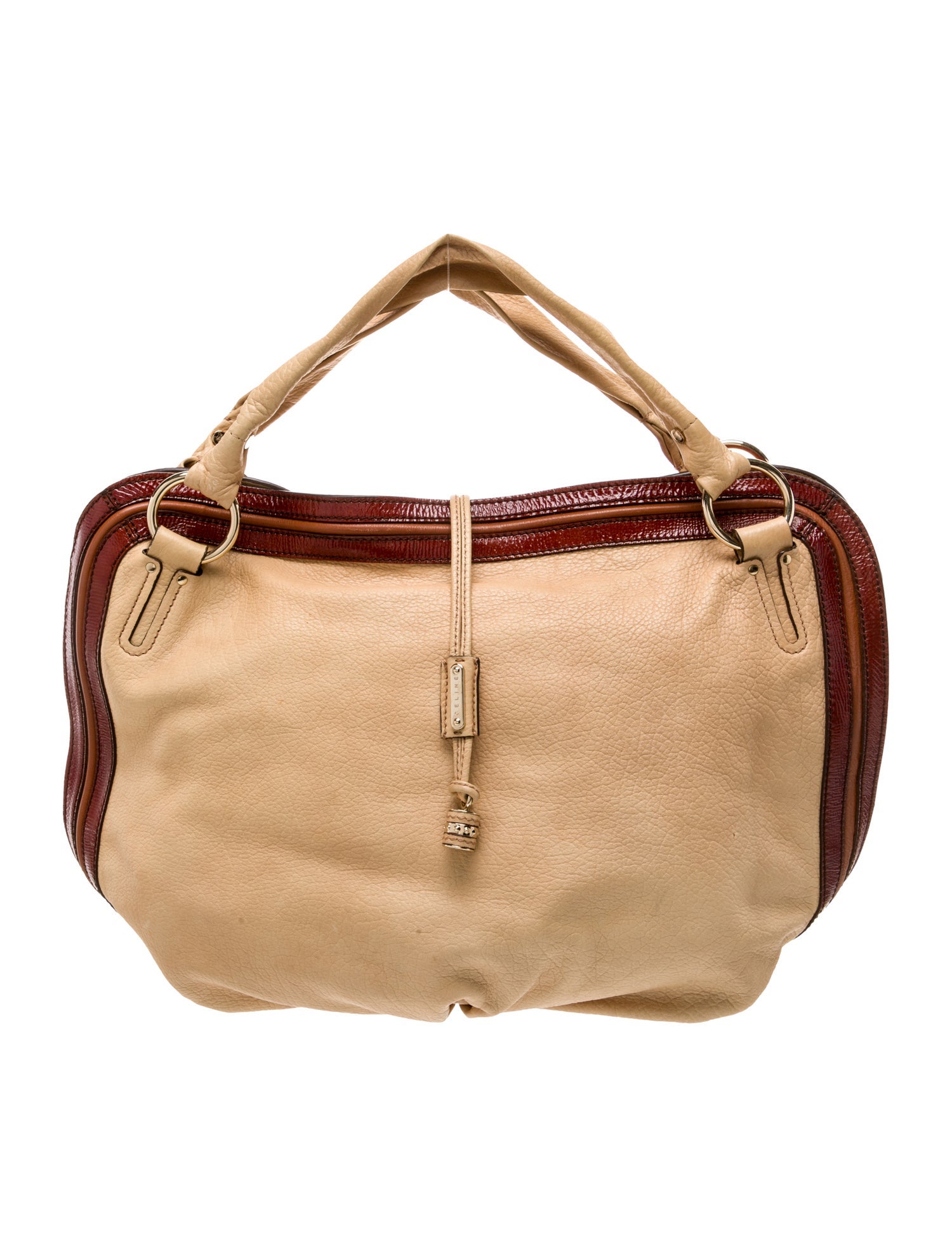 Celine Leather Shoulder Bag