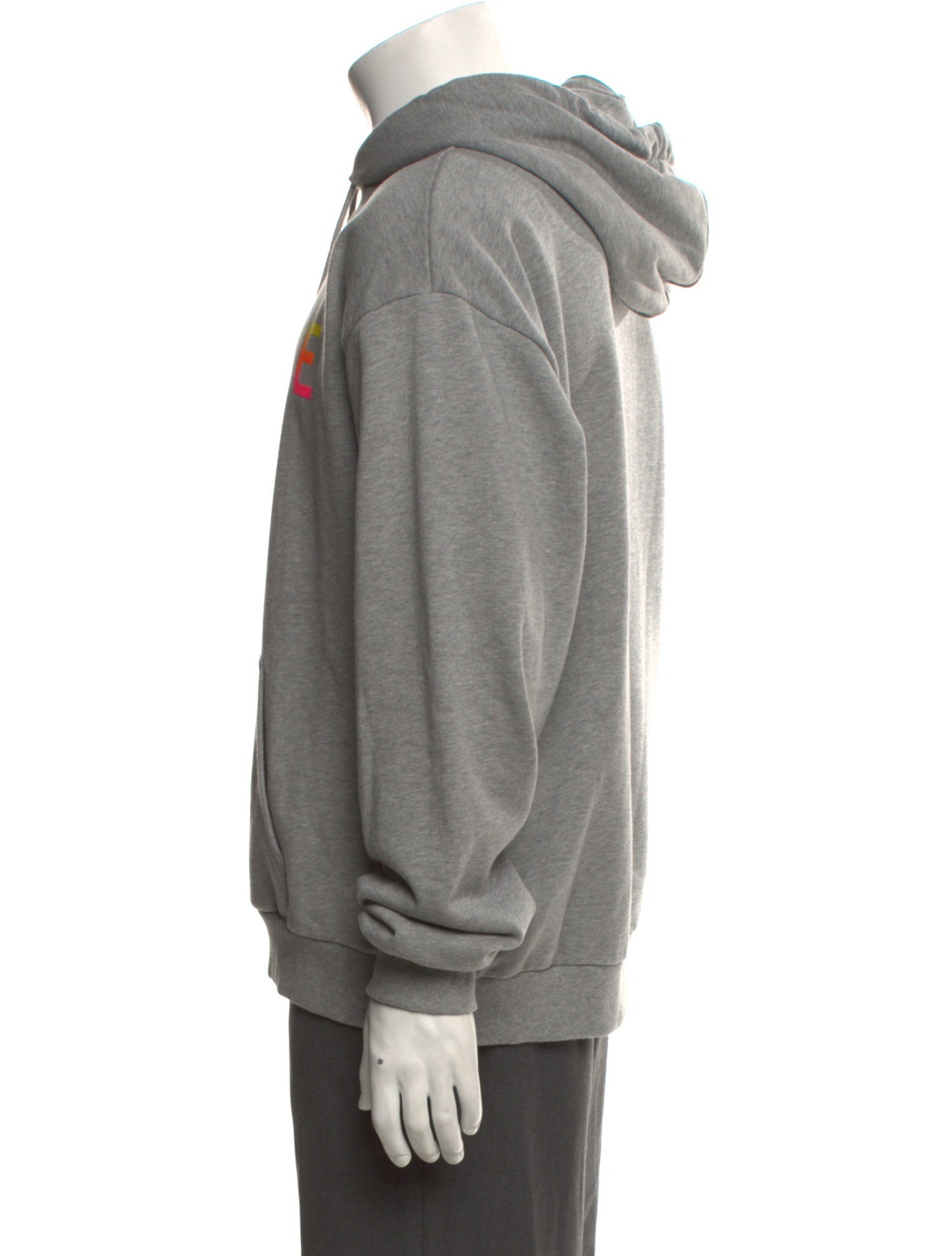 Celine Signature Logo Graphic Print Hoodie