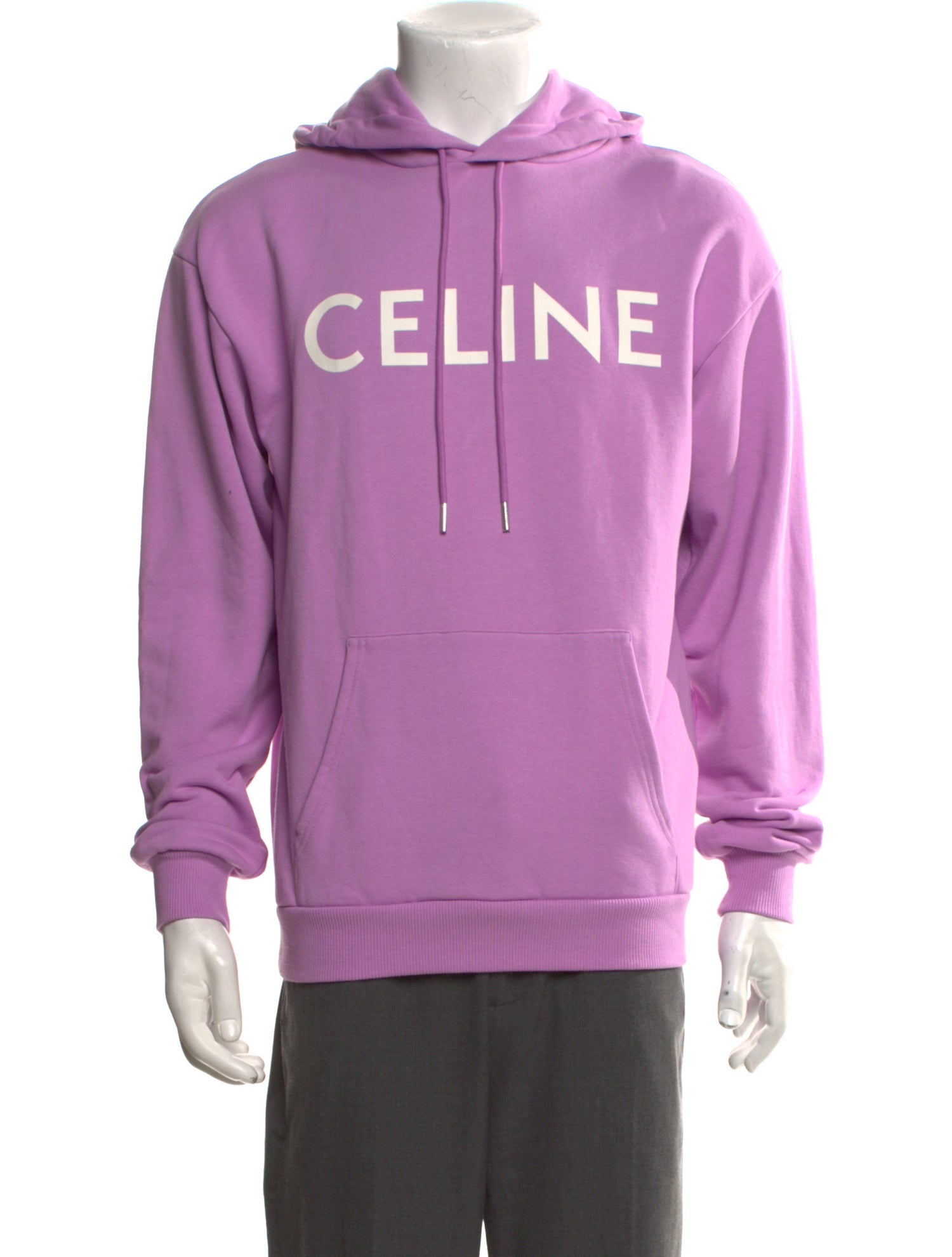Celine Graphic Print Crew Neck Hoodie