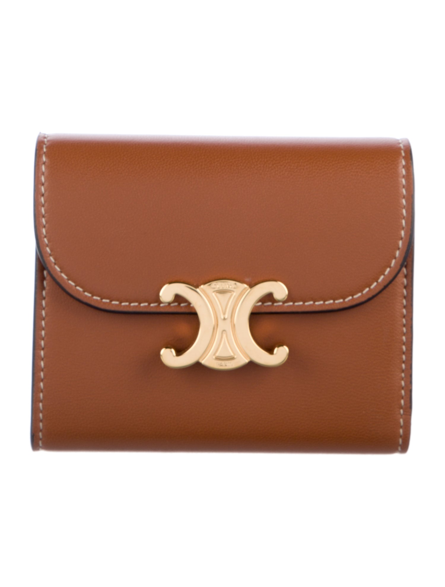 Celine 2023 Triomphe Compact Wallet