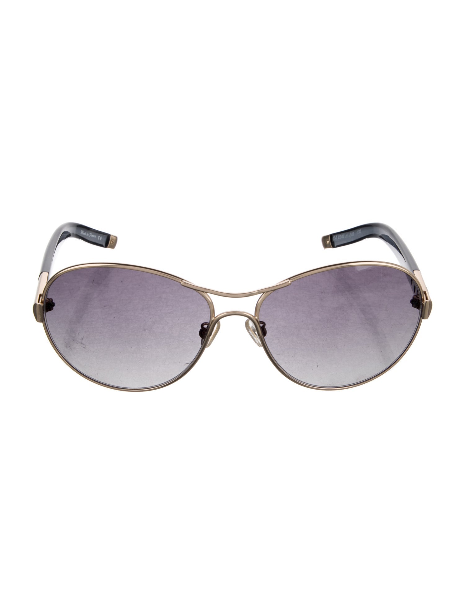 Chloé Aviator Gradient Sunglasses