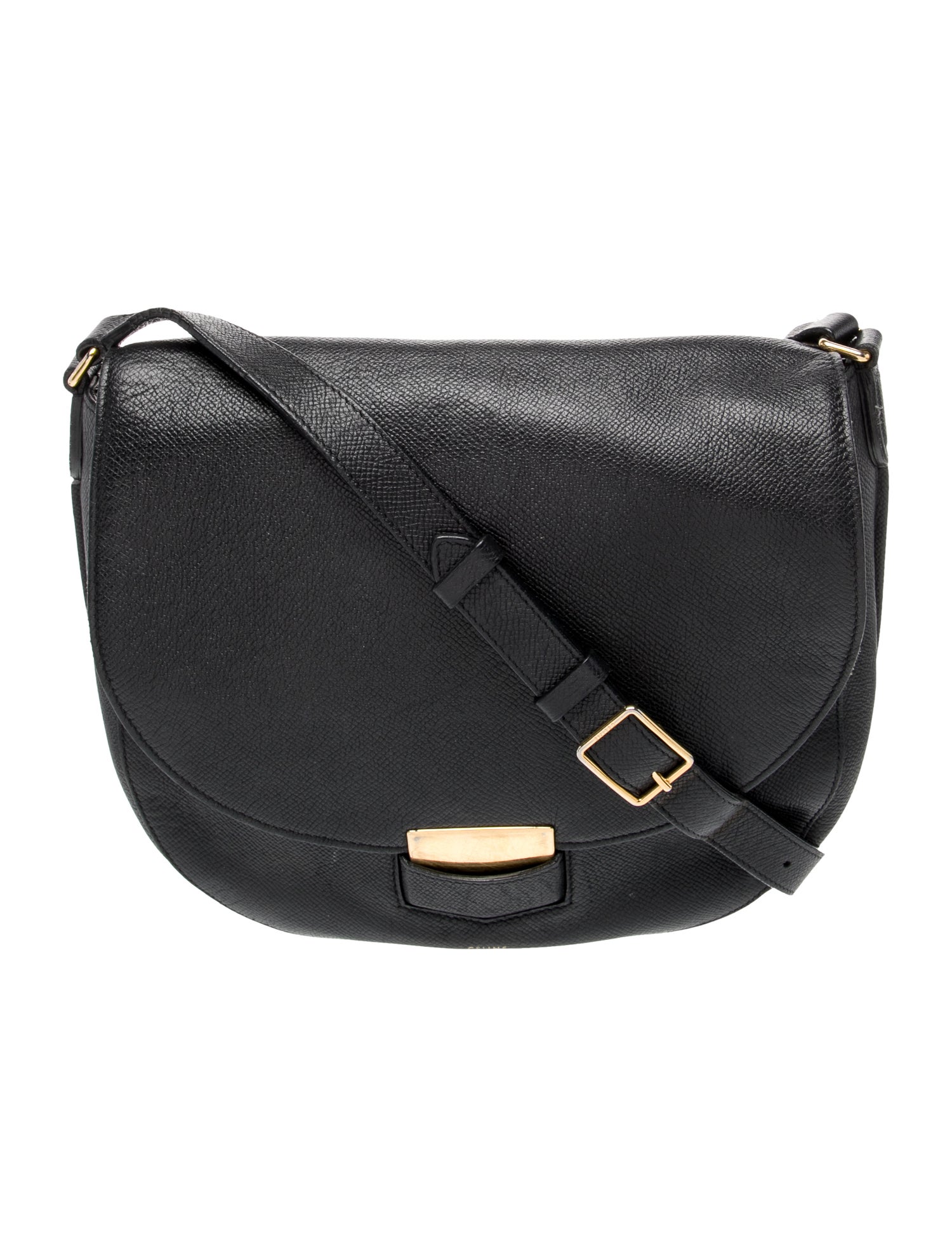 Celine Leather Trotteur Medium