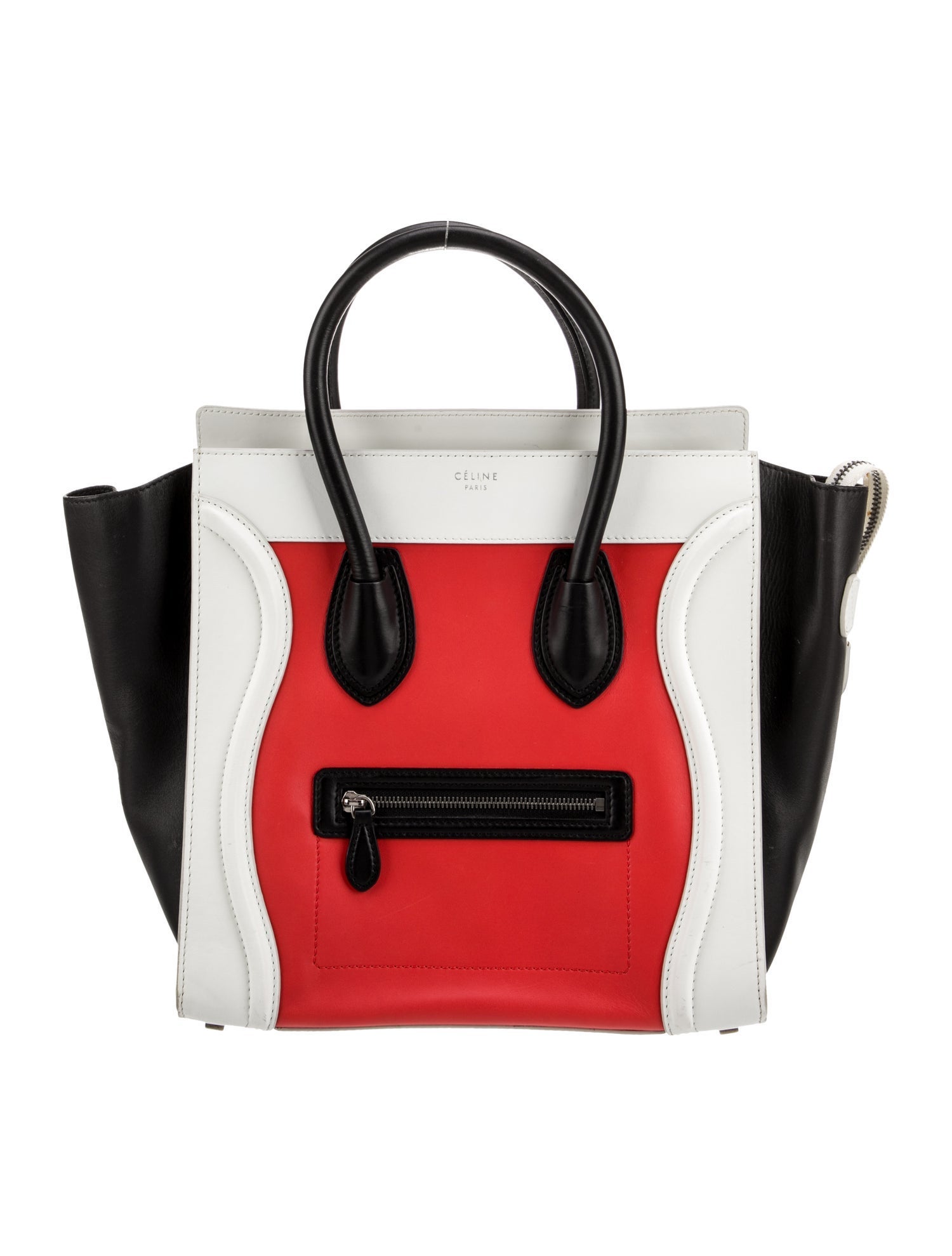 Celine Leather Luggage Mini