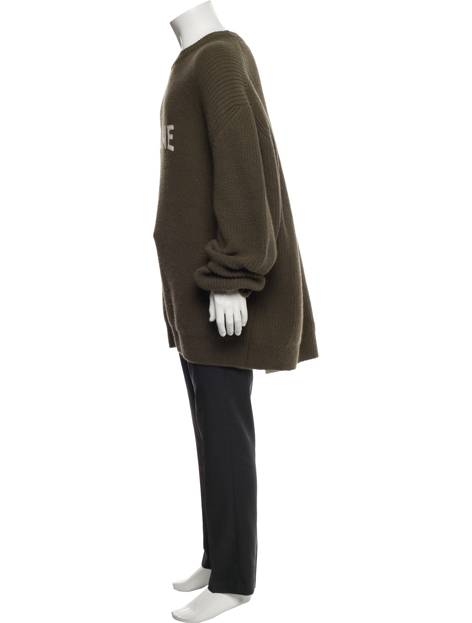 Celine Wool Graphic Print Pullover