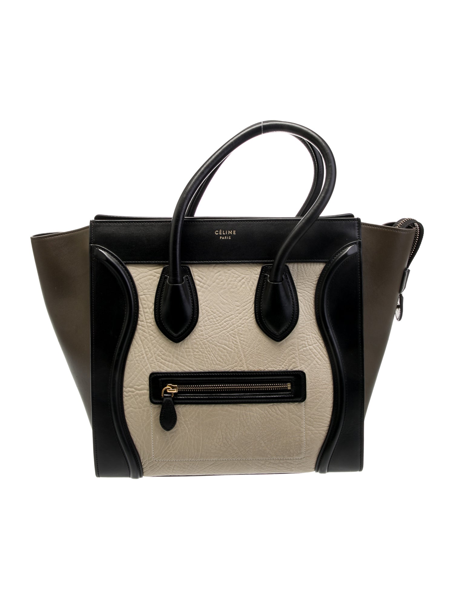 Celine Leather Luggage Mini