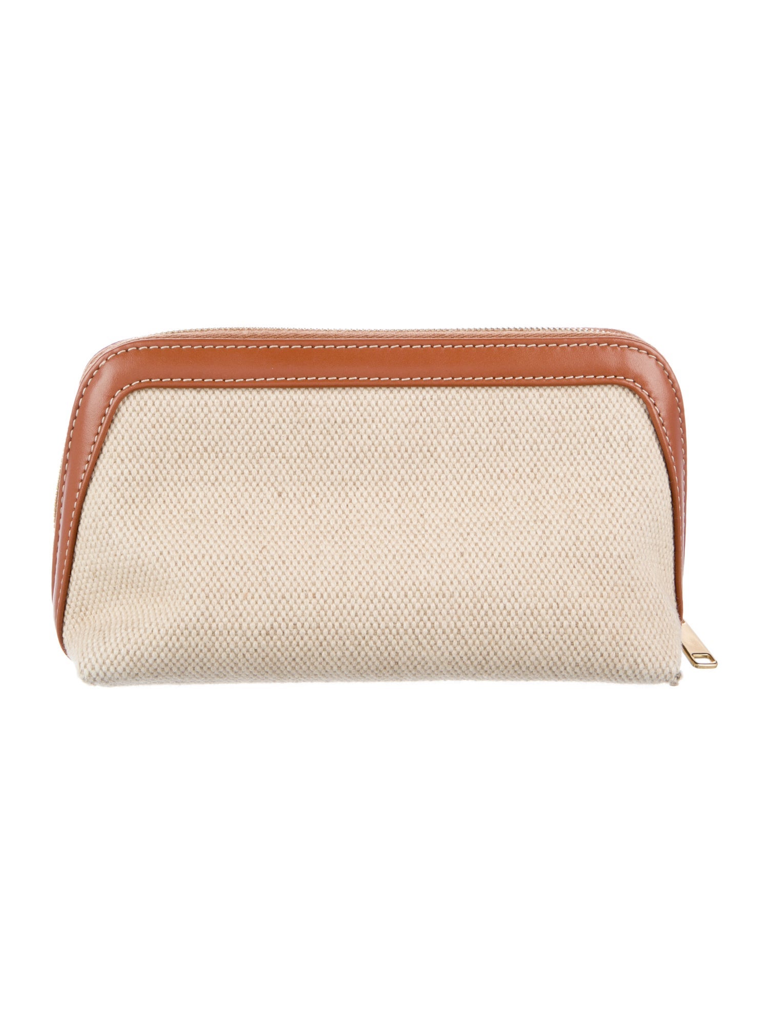 Celine Canvas Cosmetic Bag
