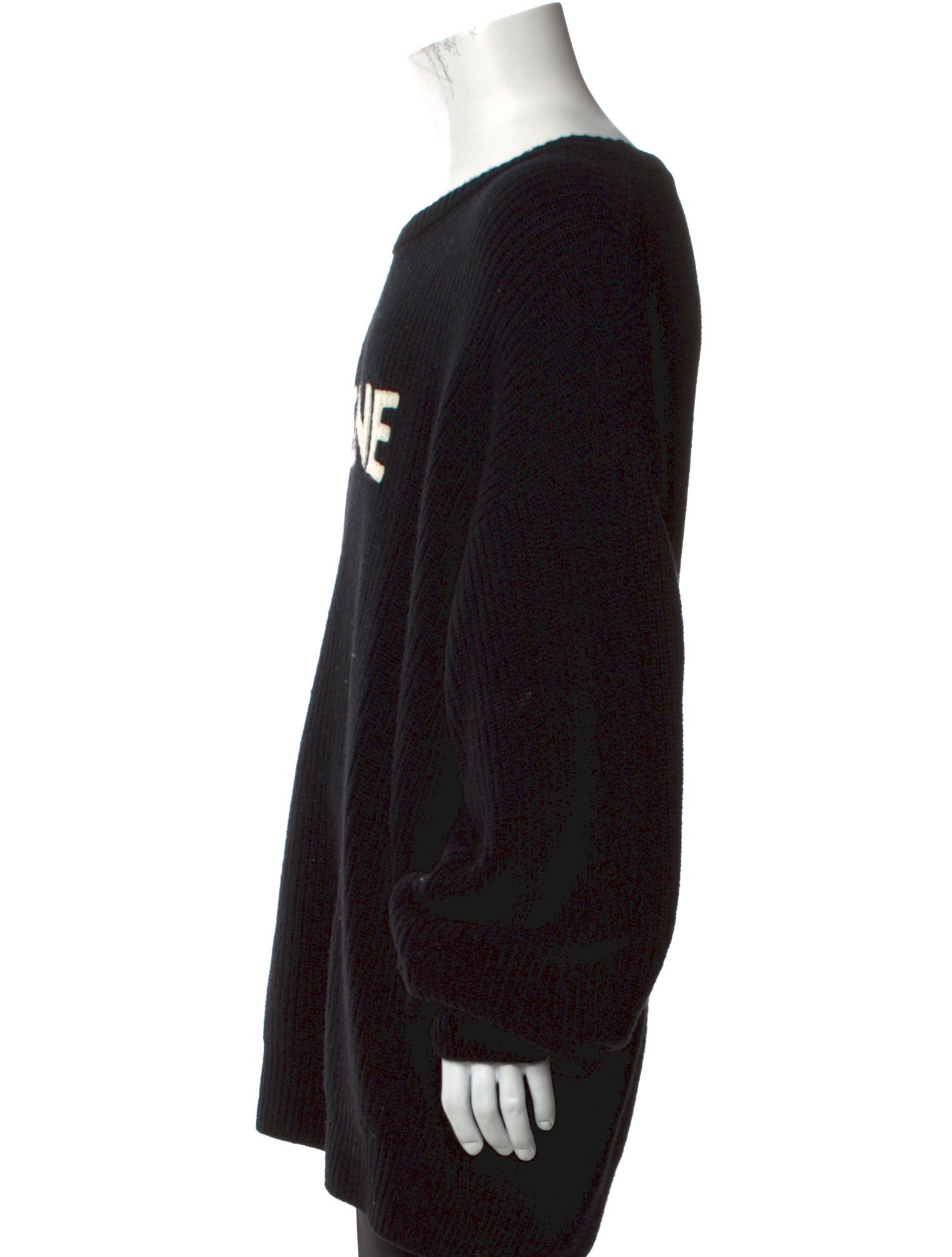 Celine Wool Graphic Print Pullover