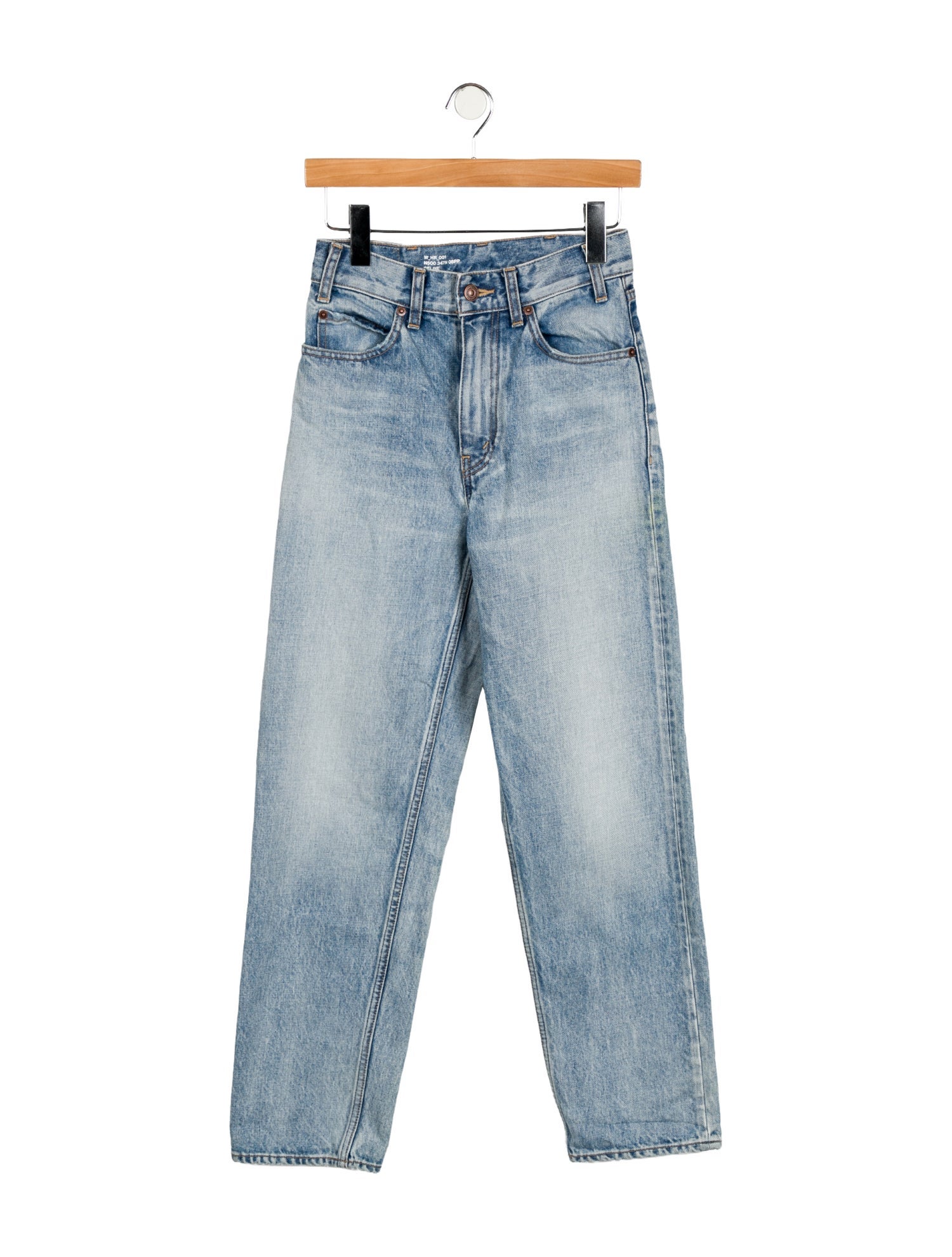 Celine High-Rise Straight Leg Jeans