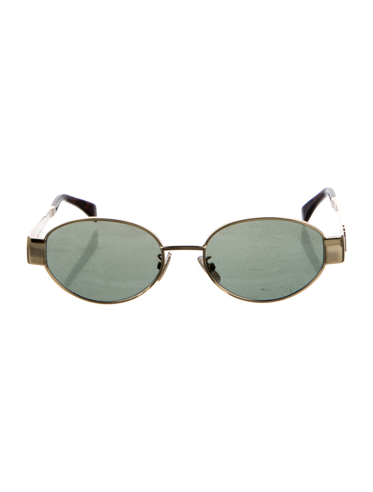 Celine Round Tinted Sunglasses