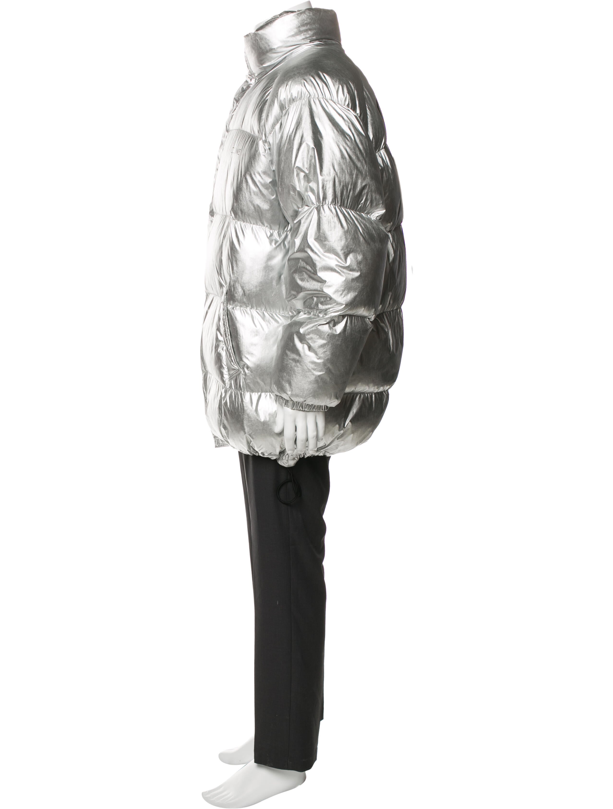 Celine 2021 Signature Logo Puffer Coat